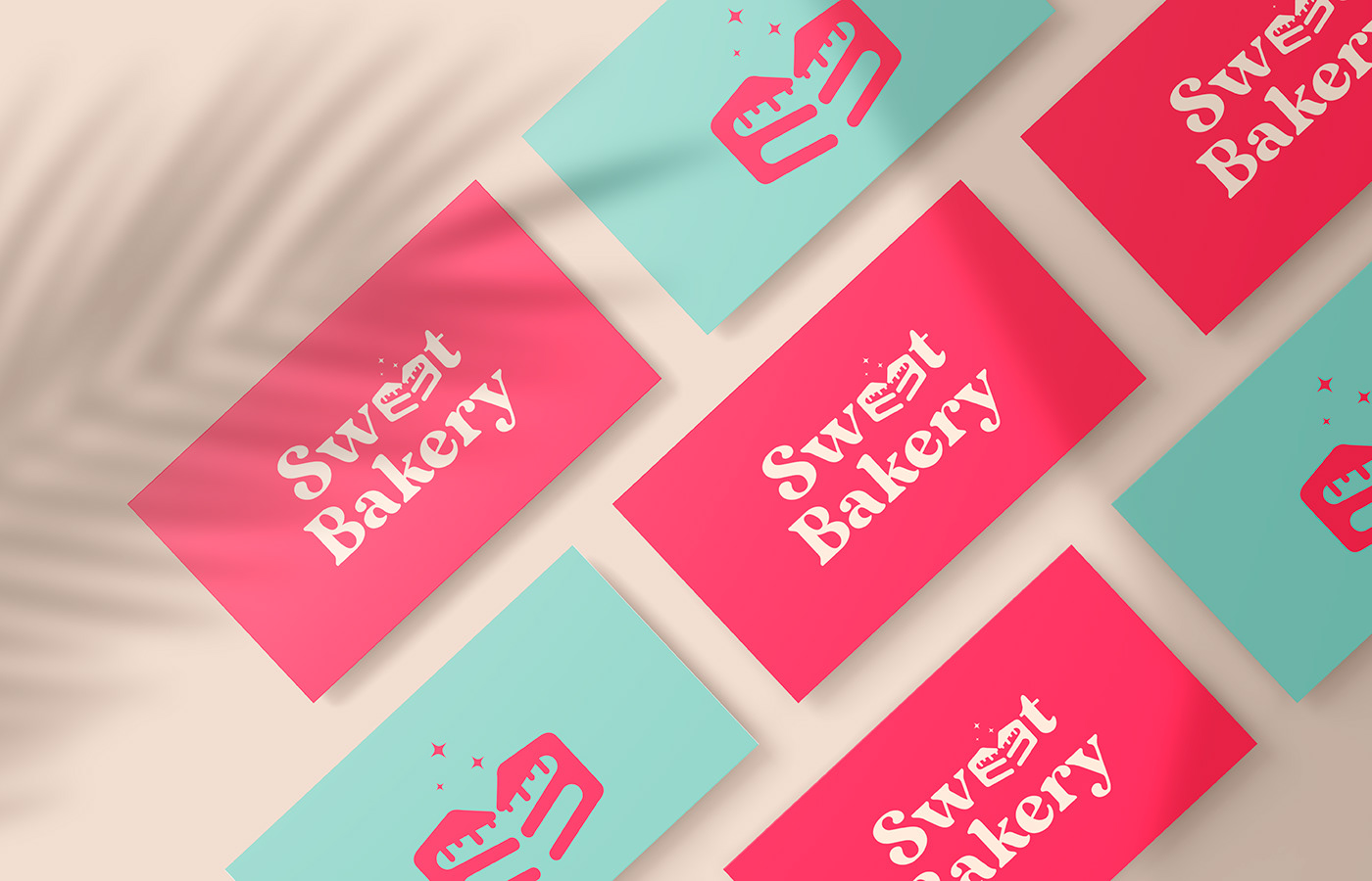 bakery bakery logo brand identity cake dessert Food  Logo Design sweet visual visual identity