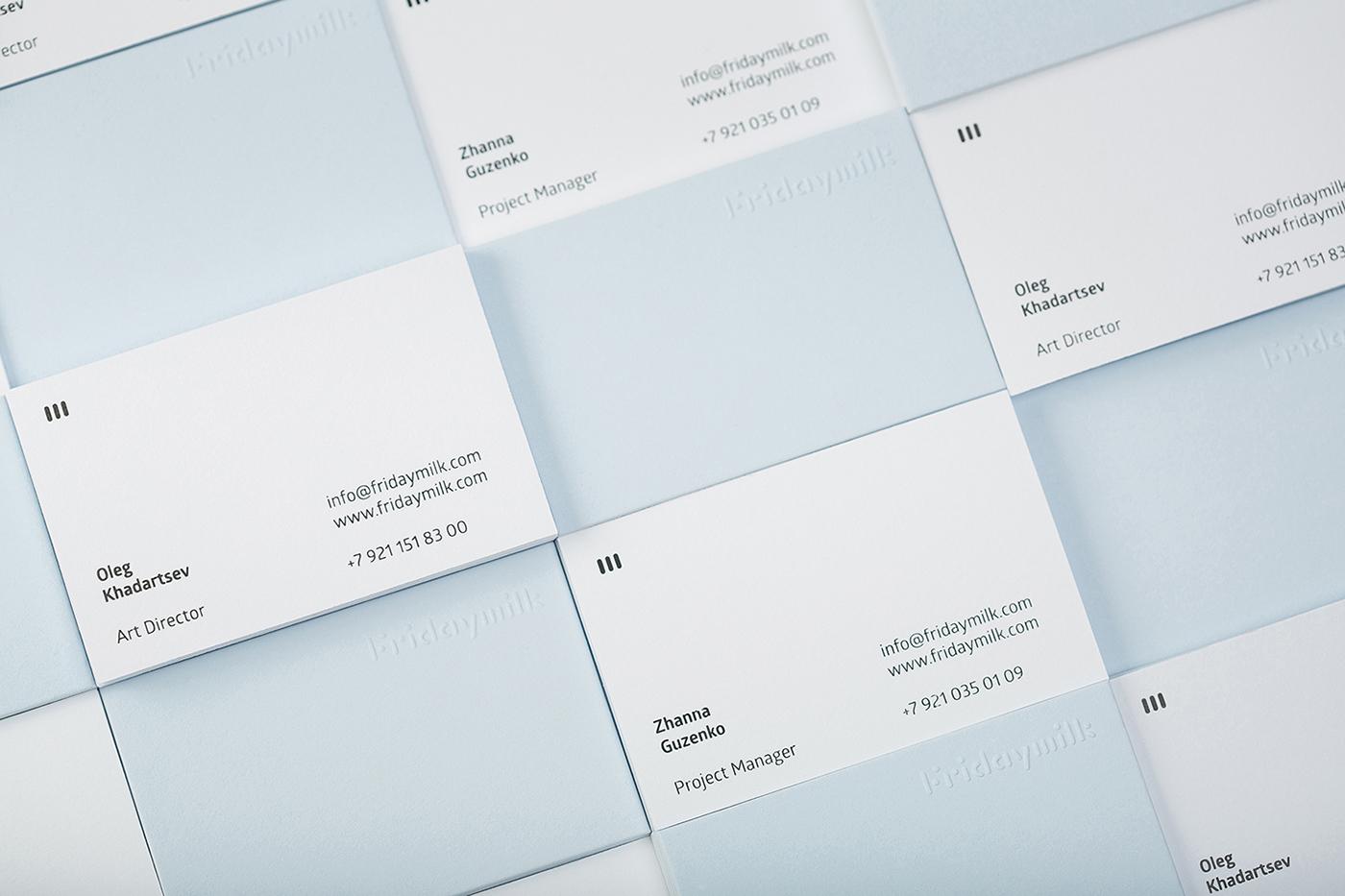 fridaymilk identity Stationery logo Logotype lettering minimal Murmansk value valuestudio