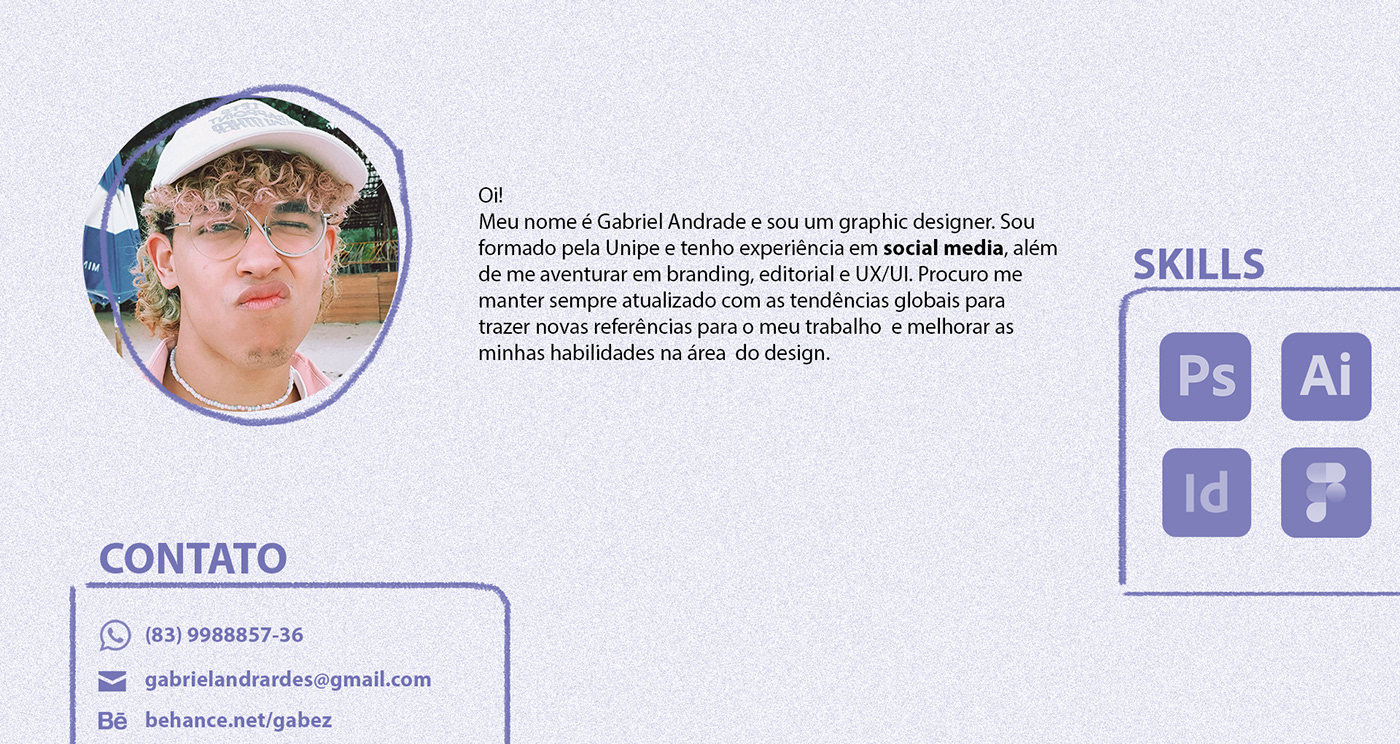 design design gráfico designer portfolio Redes Sociais