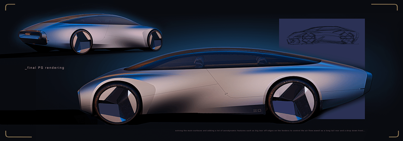 Transportation Design automotive   design brand identity visual Changan  product design  3D Render exterior