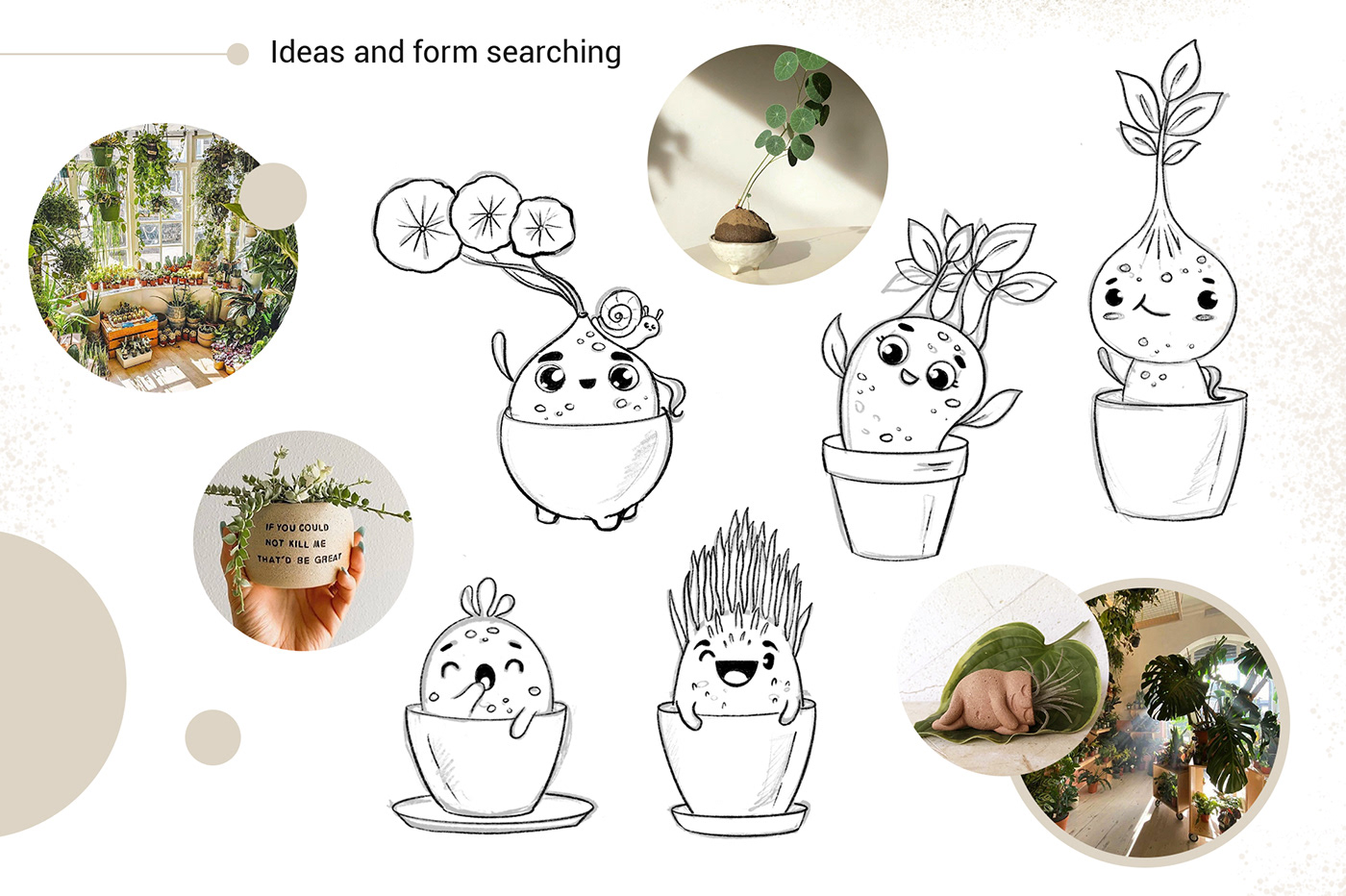 book brand Character children houseplant ILLUSTRATION  kids Plant pot textured