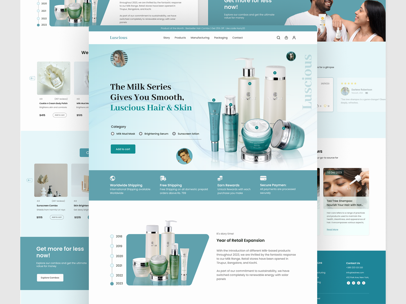 Shopify Single Product landing page
