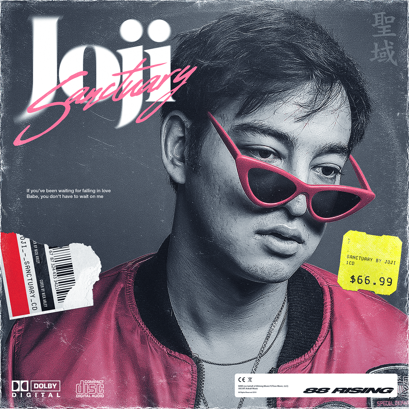 lofi hiphop Joji 88rising Album art cover cd aesthetic filthyprank