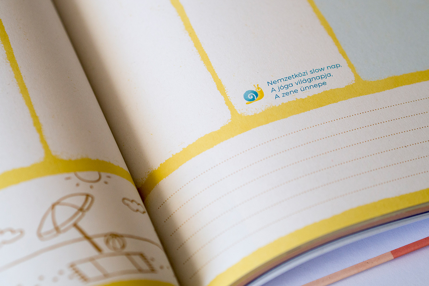 ILLUSTRATION  calendar planner print design  print editorial book