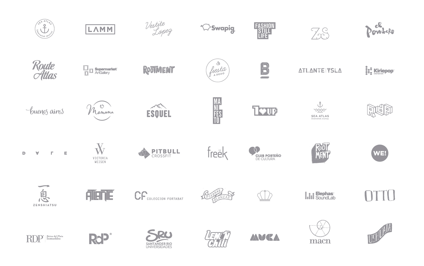 logos brand corporative Logos For Fun laura guarie