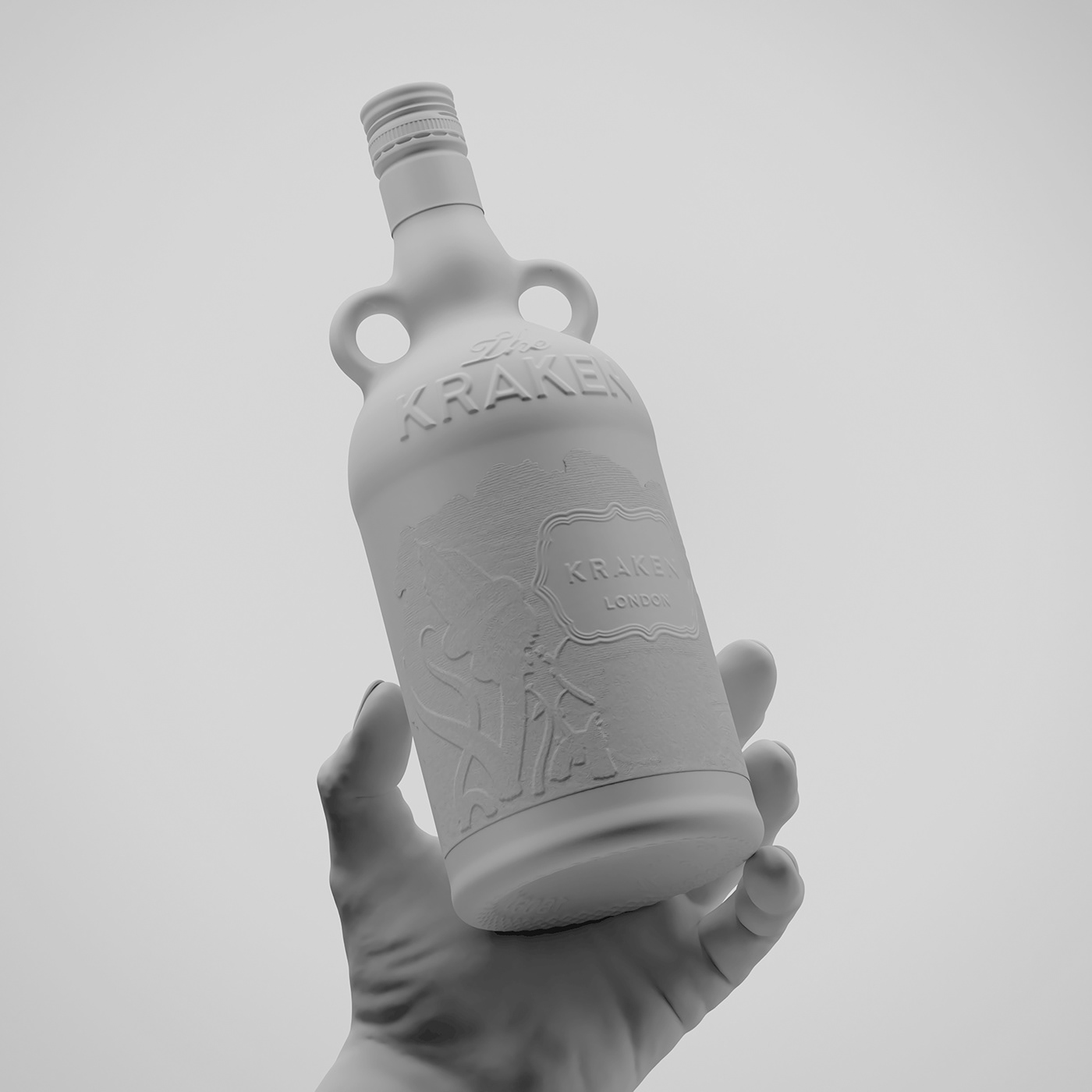 bottle CGI Label package Packaging packaging design Render Spirits visualization
