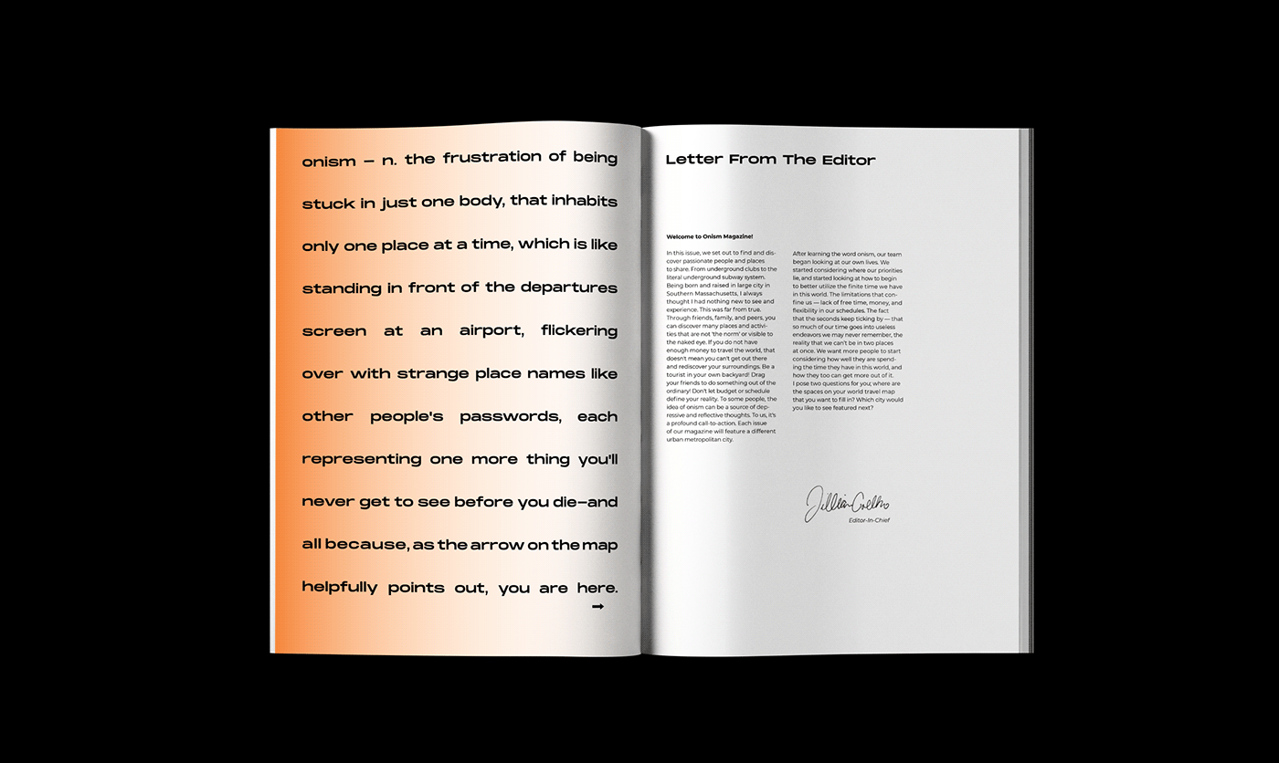 graphic design  magazine print print design  typography   cover editorial type New York Travel