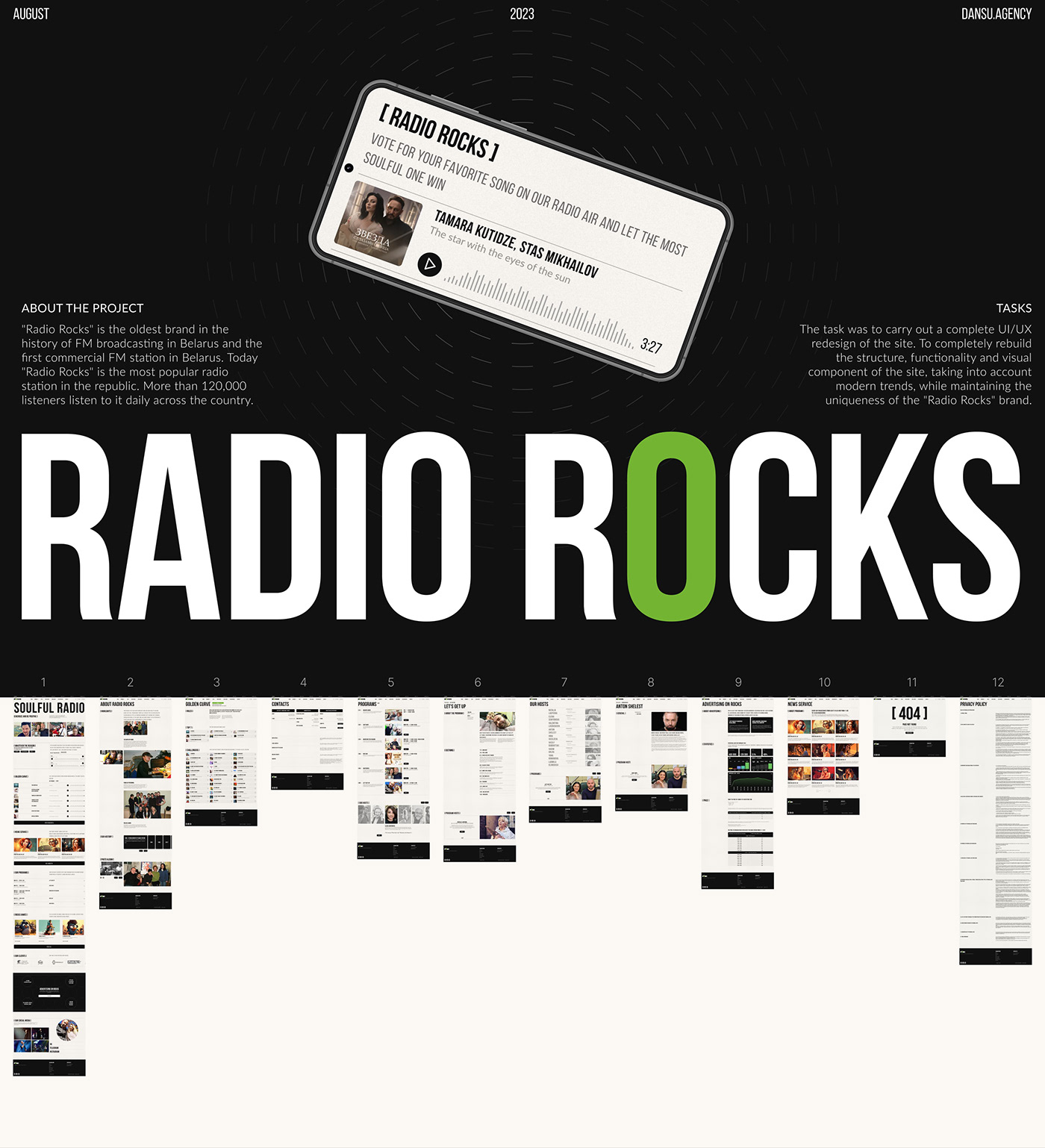 Radio Radio Station music musica corporate musician Website Web Design  Website Design Webdesign
