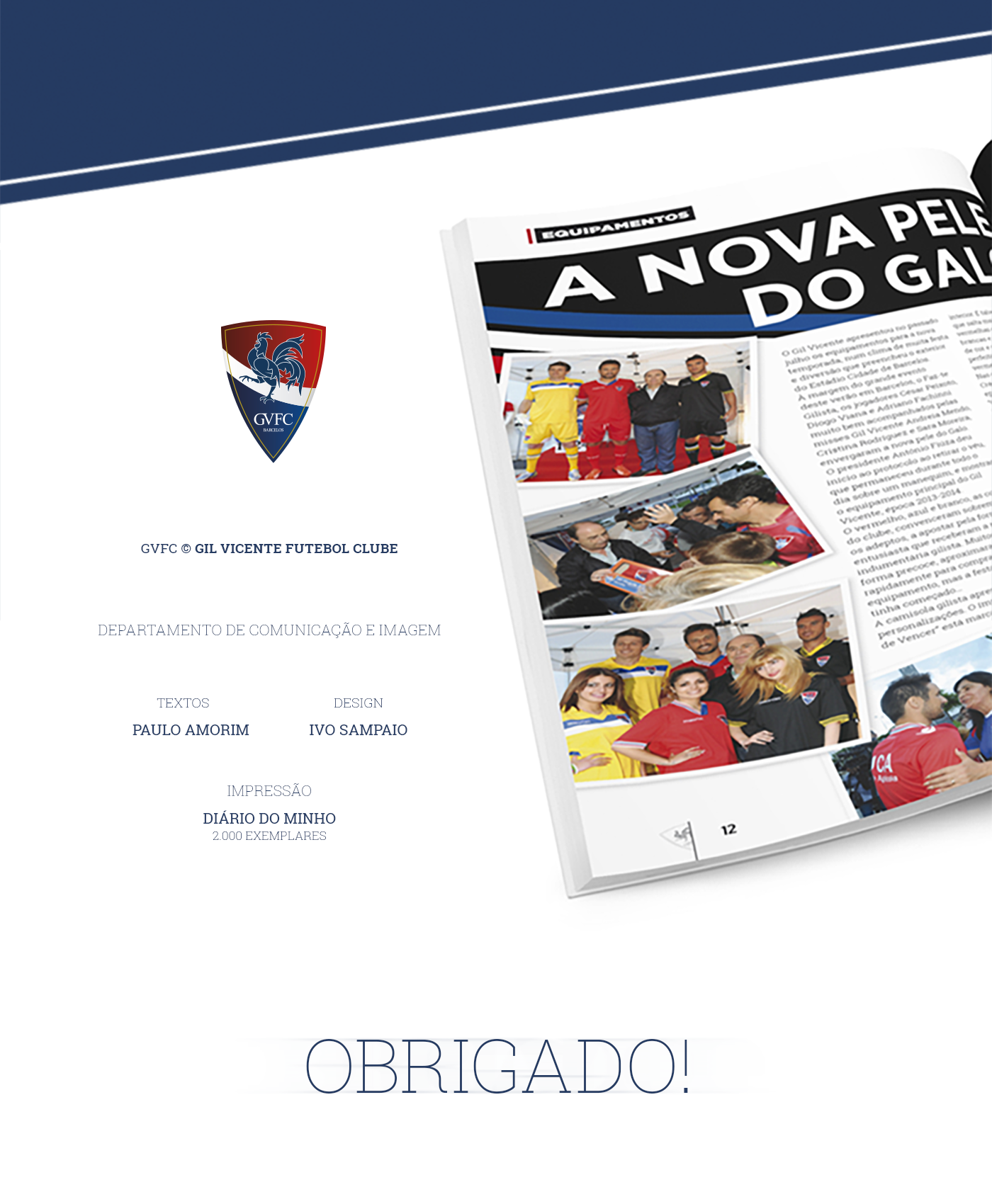 gvfc gilista N4 gil gil vicente FC sport football futebol soccer magazine clube Barcelos revista