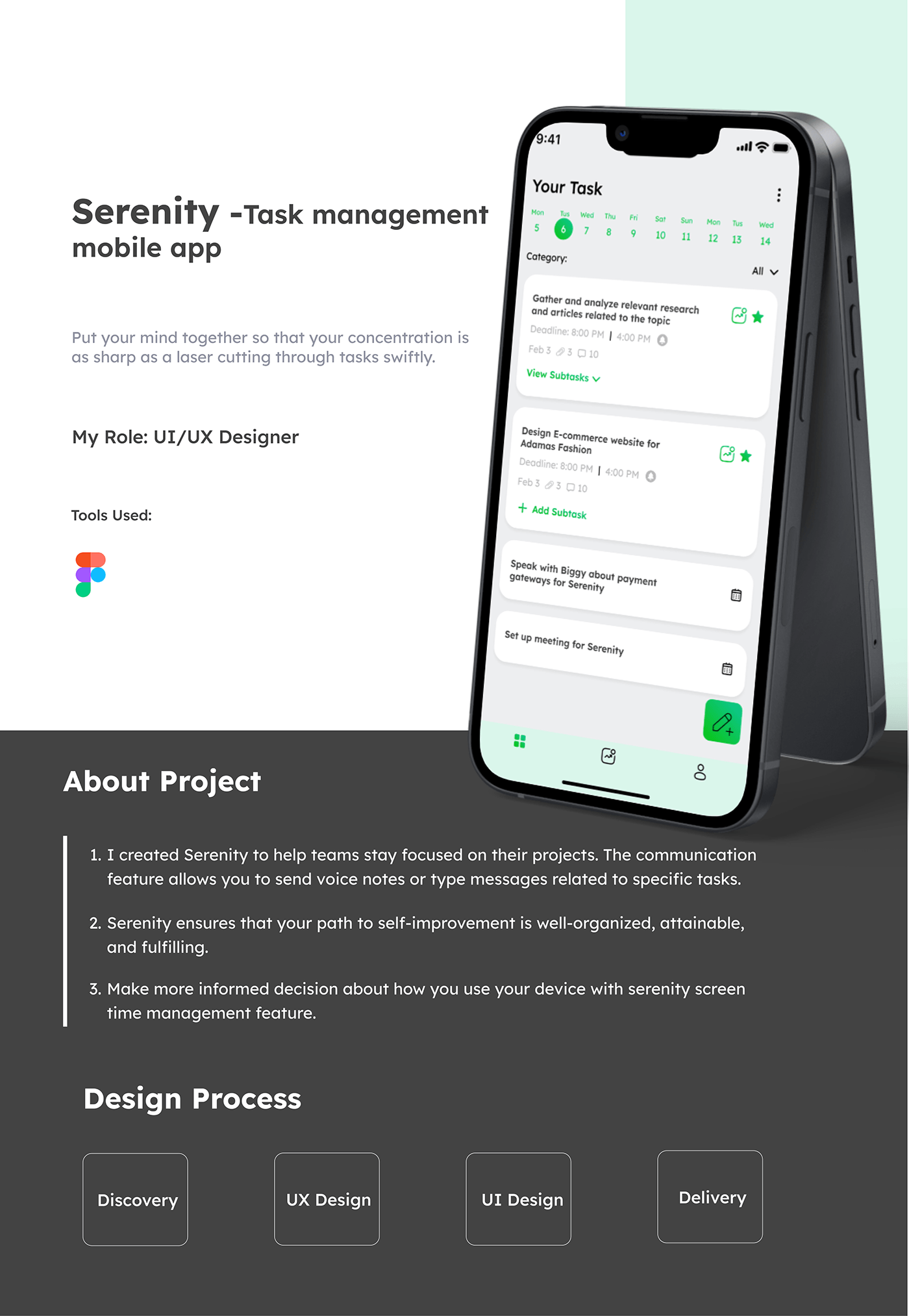 Productivity App screen time Project mangement scheduling task management