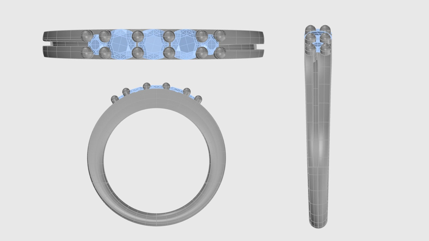 3dmodel inspiration jewelry Render ring