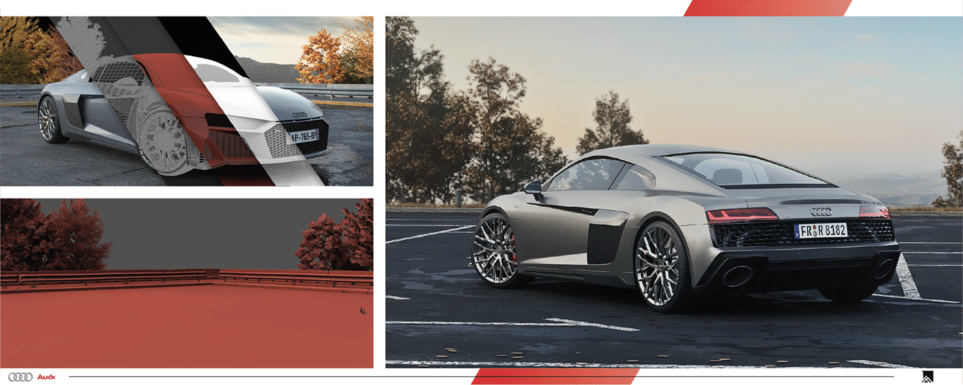 3D 3ds max automotive   CGI corona design visualization