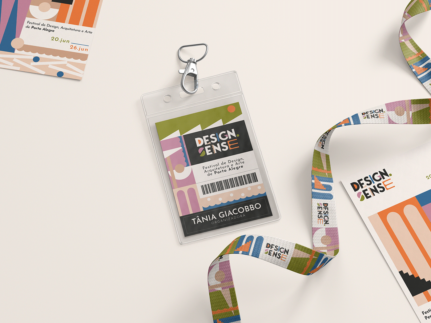 Animated Logo architeture art badge banners exposition festival mock ups posters brand identity festival
