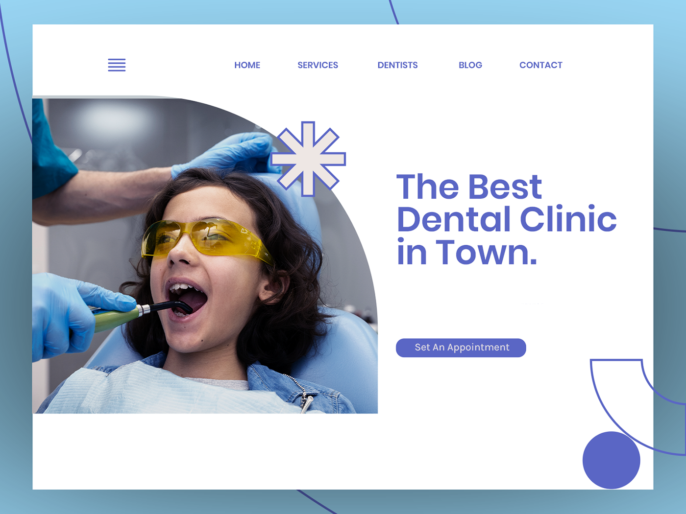 dental practice dental website design dental website ui ui design Website Design