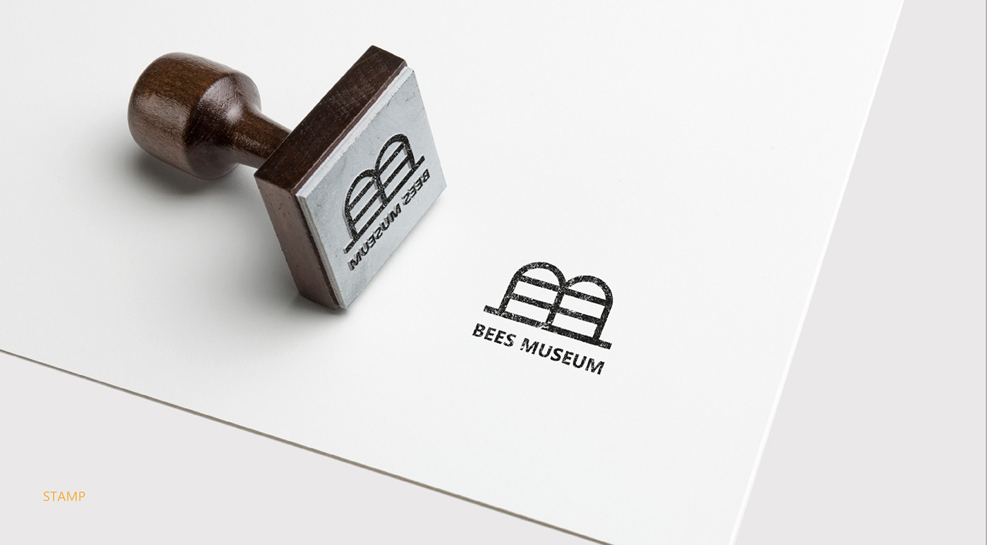 bee beekeeping branding  graphic design  identity logo museum pictograms visual identity Signage