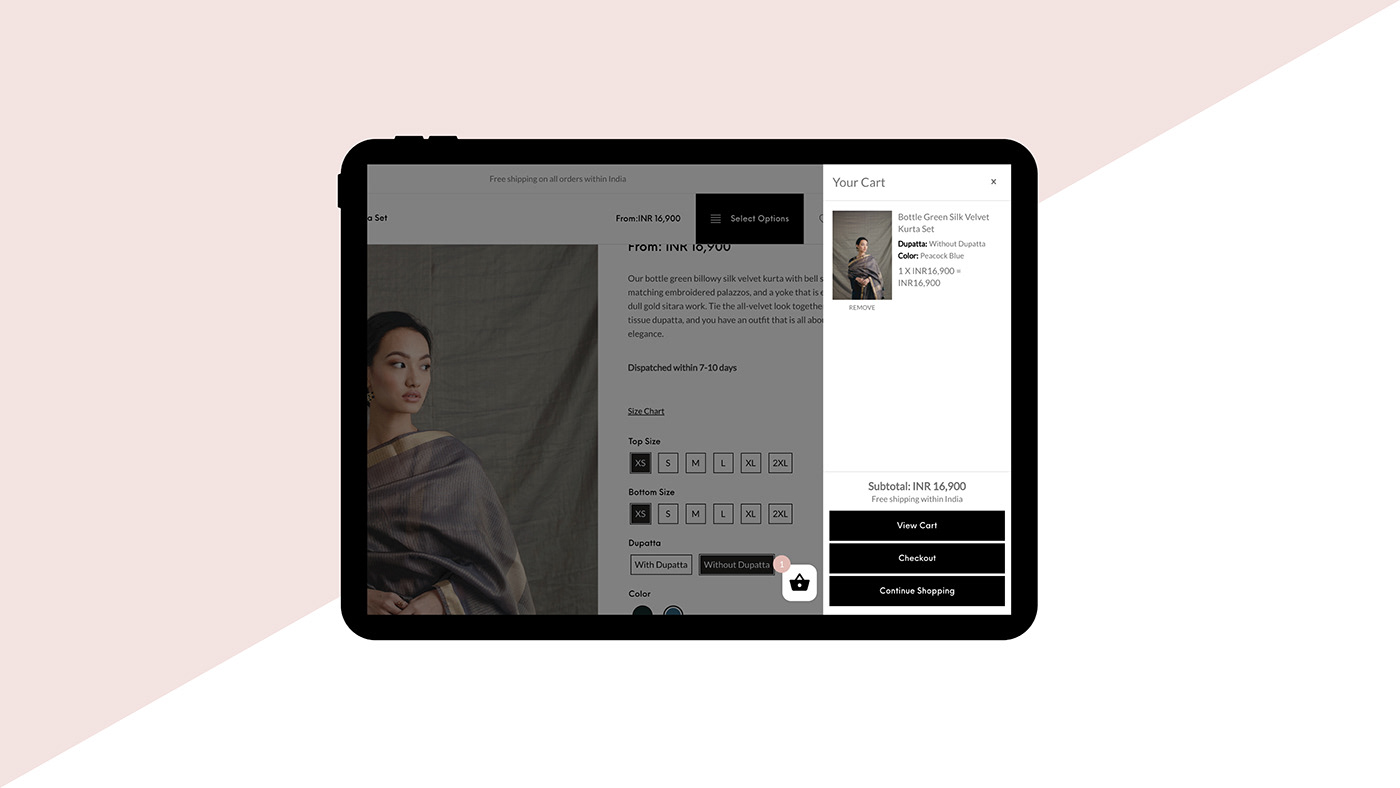 apparel Clean UI Clothing Ecommerce fashion label minimal Web Design  Website Website Design website development