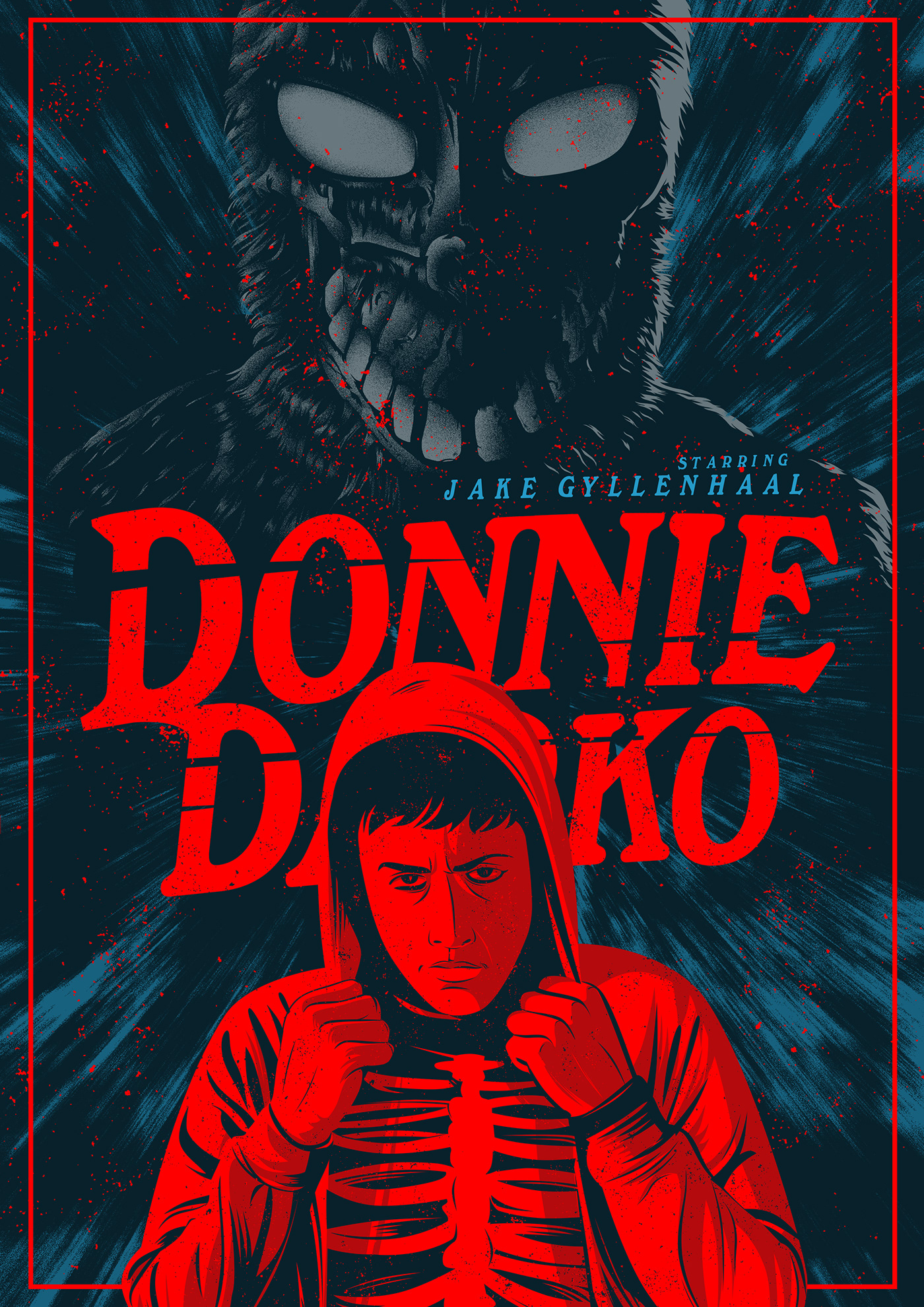 Digital Art  graphic design  horror ILLUSTRATION  movie movie poster poster Procreate