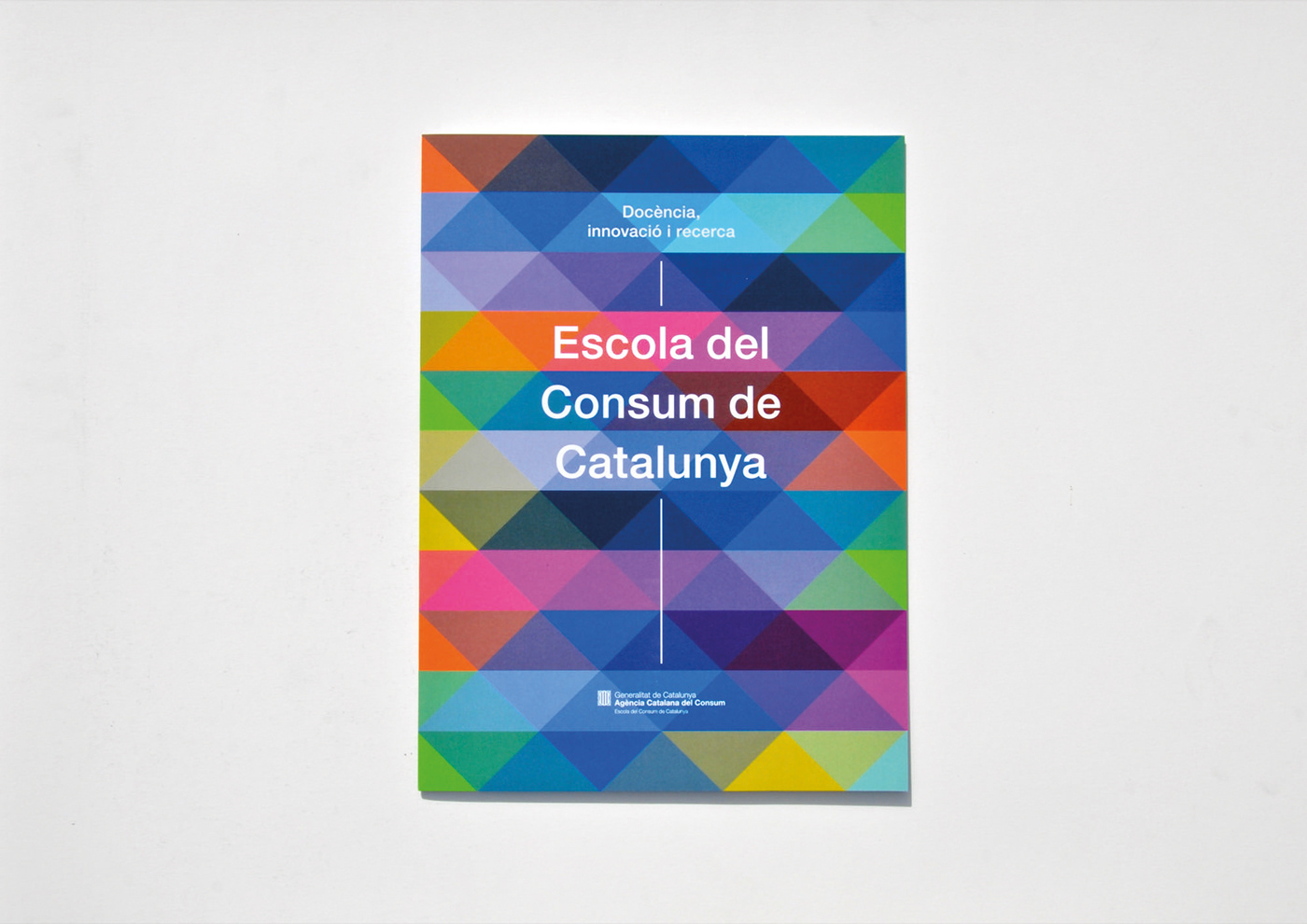 Carpeta folder color Generalitat escola consum school Consume formation Education