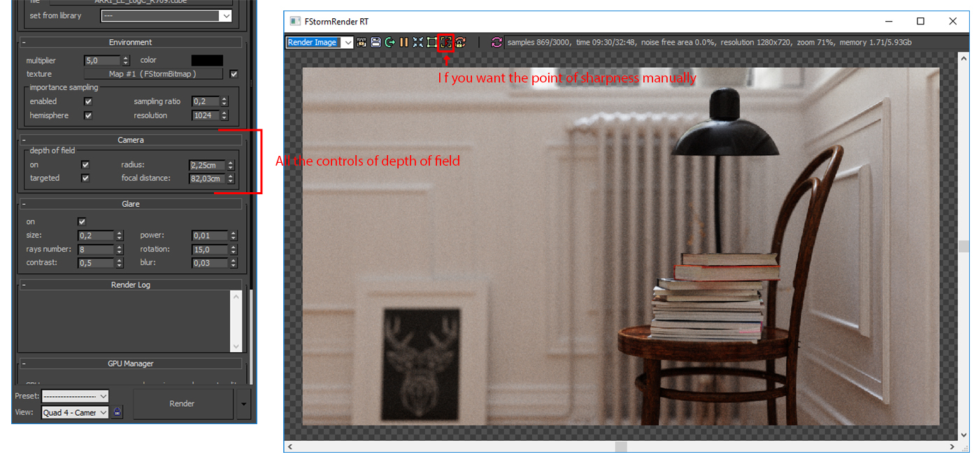 FStorm Fstormrender CGI Interior realistic lighting archviz tutorial free