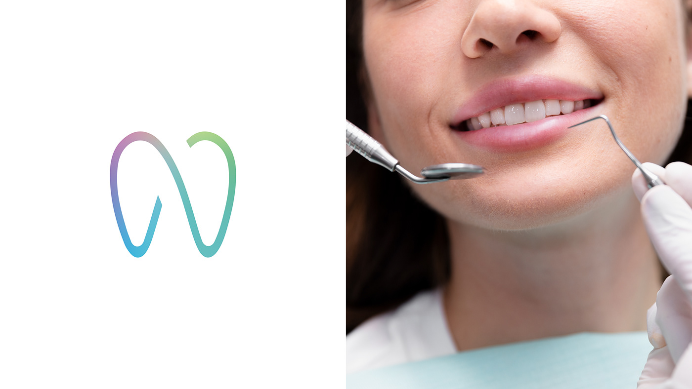 brand branding  dental dentist design identity identitydesign logo visualidentity