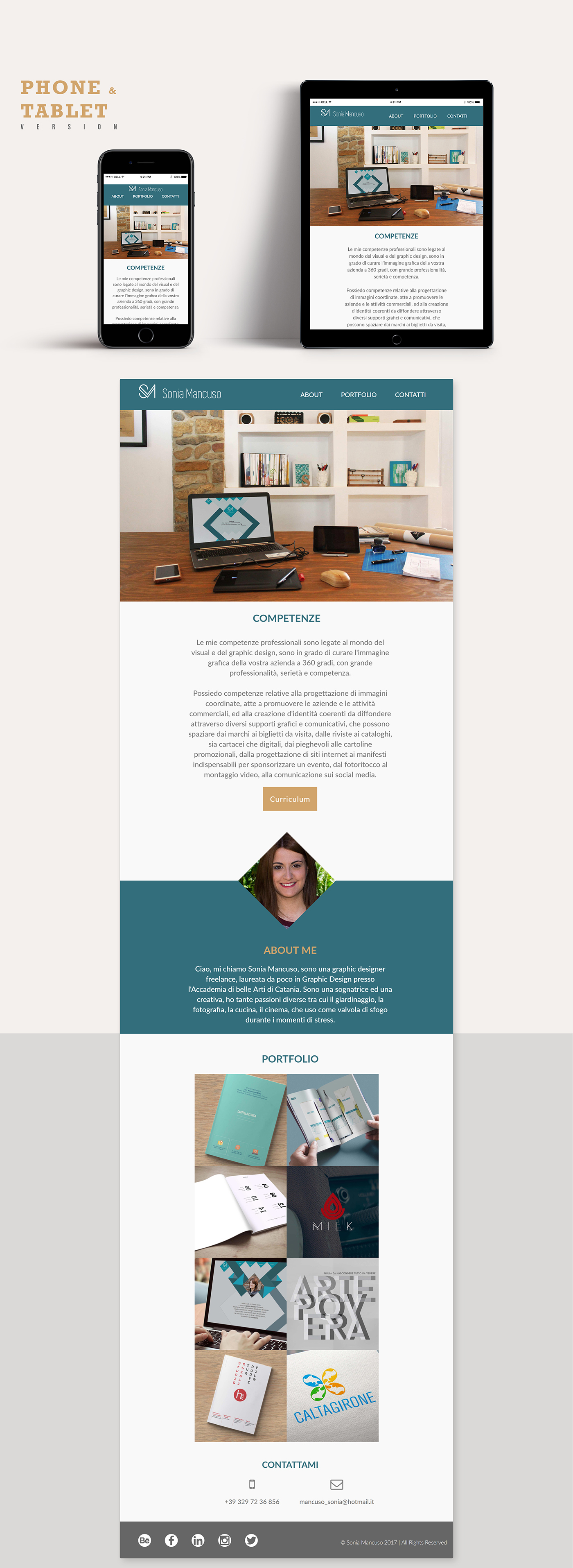 Website Webdesign Project graphic design portfolio