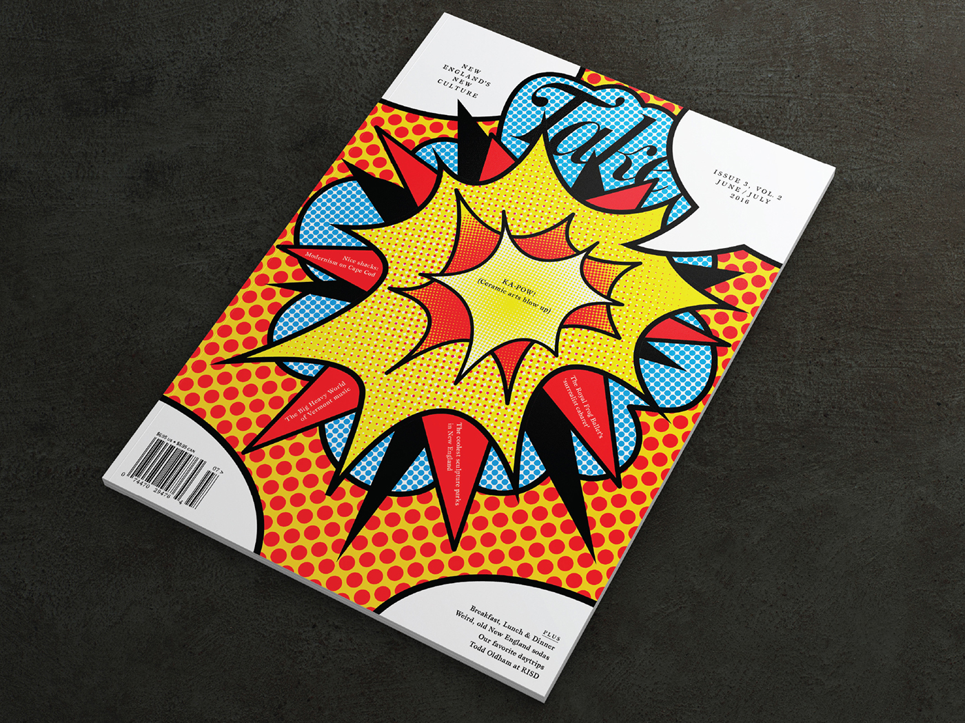 Adobe Portfolio take magazine Jan Sabach Pop Art Magazine Cover
