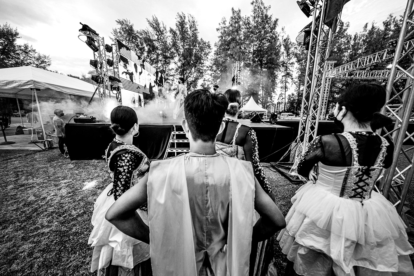black and white muay thai Photography Thailand