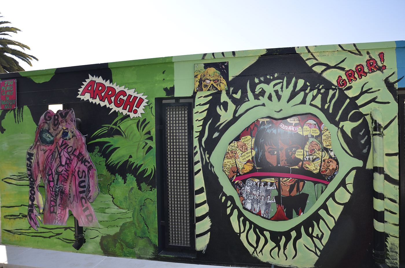artists artwork comics design Exhibition  Graffiti magolide collective Mural streetart tracey rose
