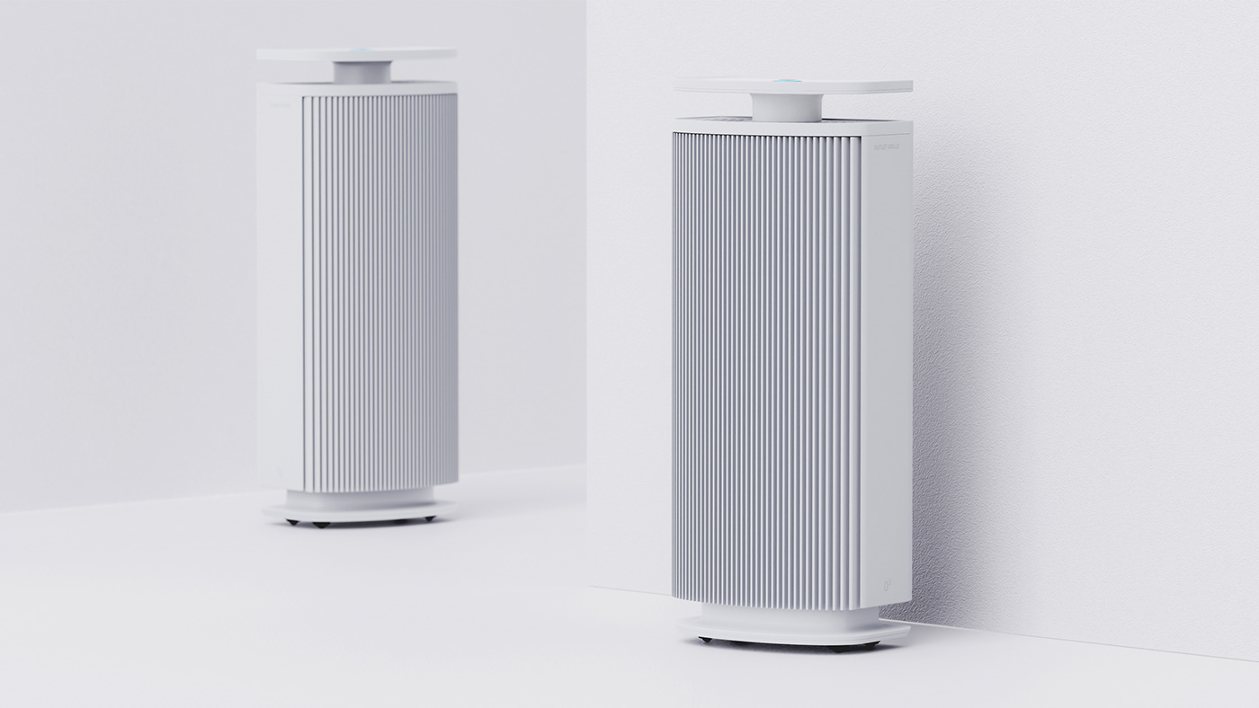 air purifier industrial design  product design  design 0 series