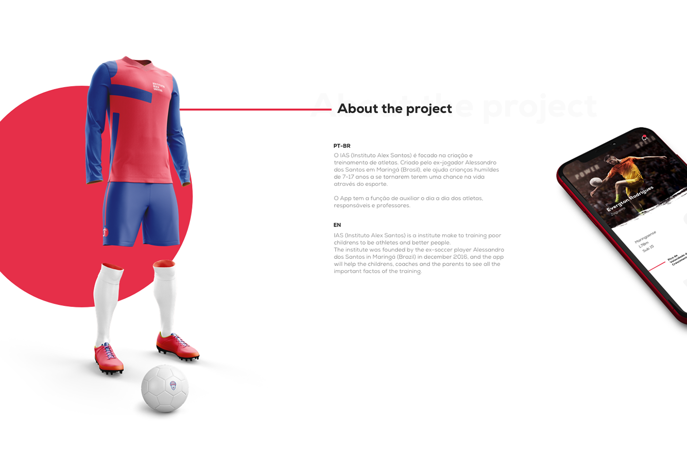 soccer UI ux app futebol sports ball brand Web site