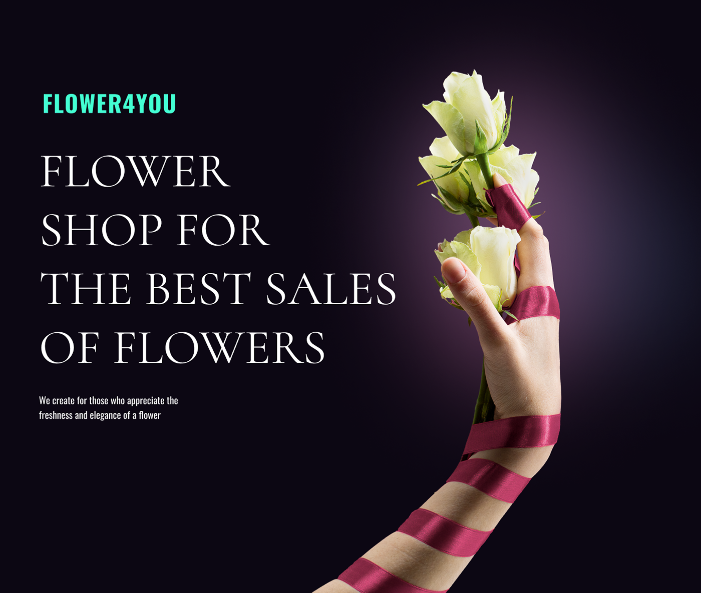 Bouquet Ecommerce Flowers shop UI/UX user experience user flow user persona UX design Web Design 