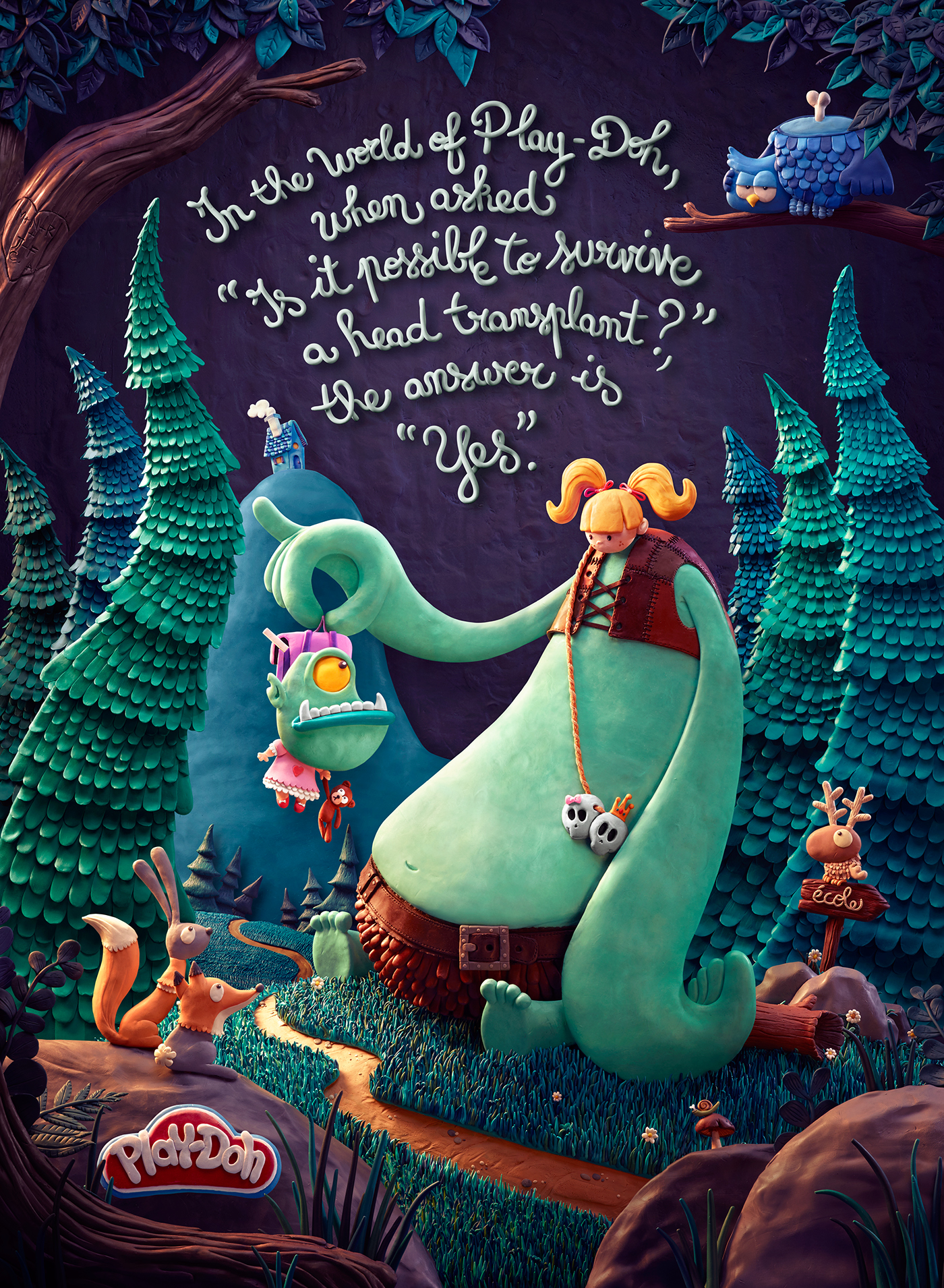 IN THE WORLD OF PLAY DOH on Behance