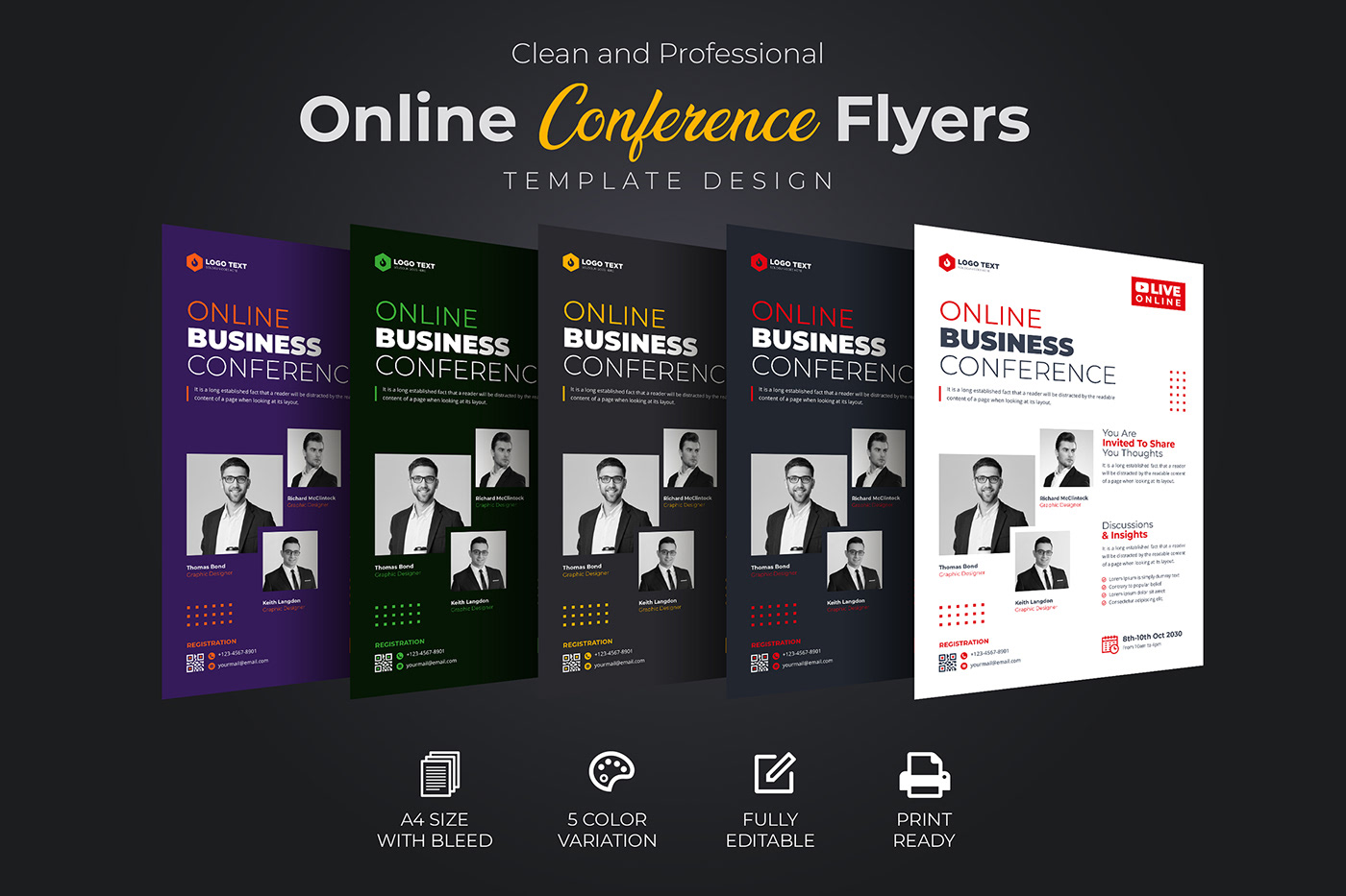 poster flyer design template conference marketing   business post Poster Design branding 