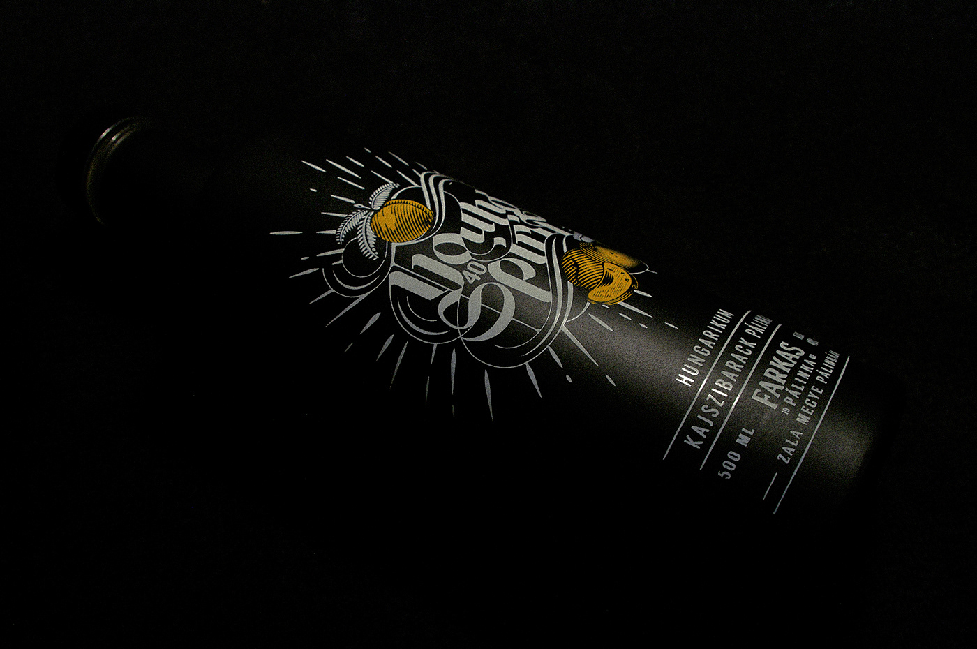 pálinka spirit Brandy label design alcohol callygraphy young spirit