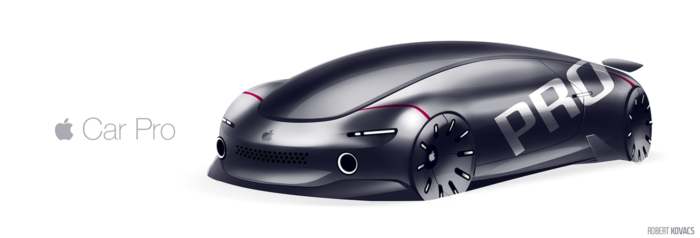 apple car concept automotive   sketch Auto Icar