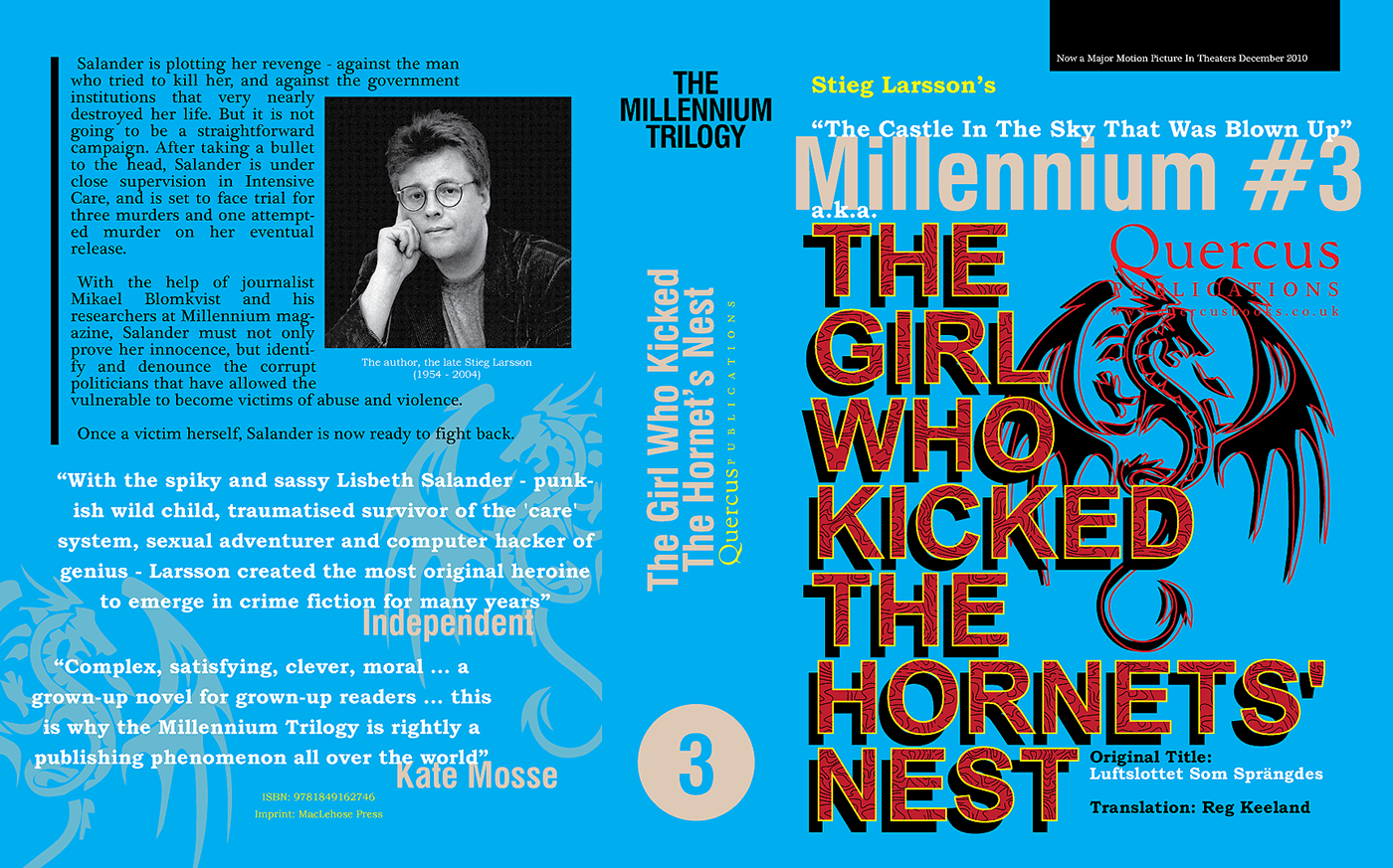 book covers Millennium trilogy Stieg Larsson