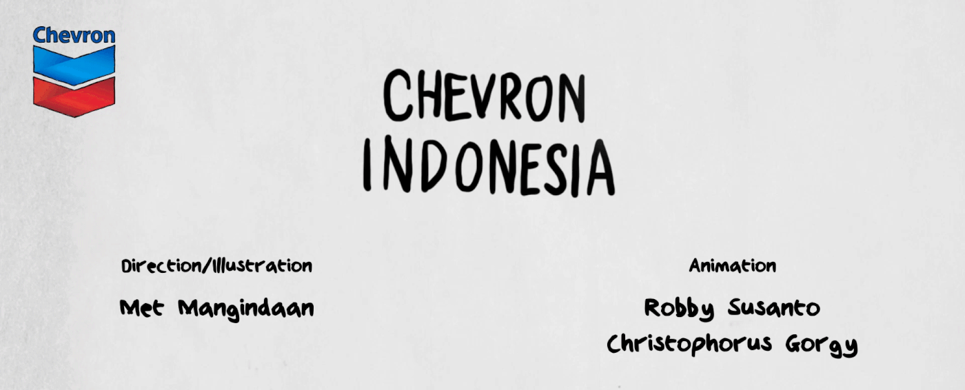 promotional video explainer infographic Chevron motion graphic MoGraph gerakvisual studio animation  presentation