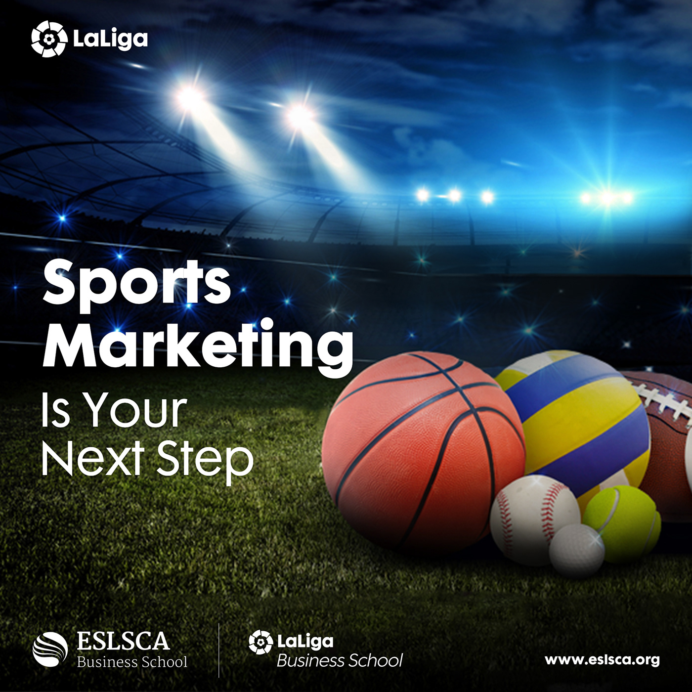 la liga Eslsca  sports marketing sports marketing   digital marketing course sports course Sports Designs creative