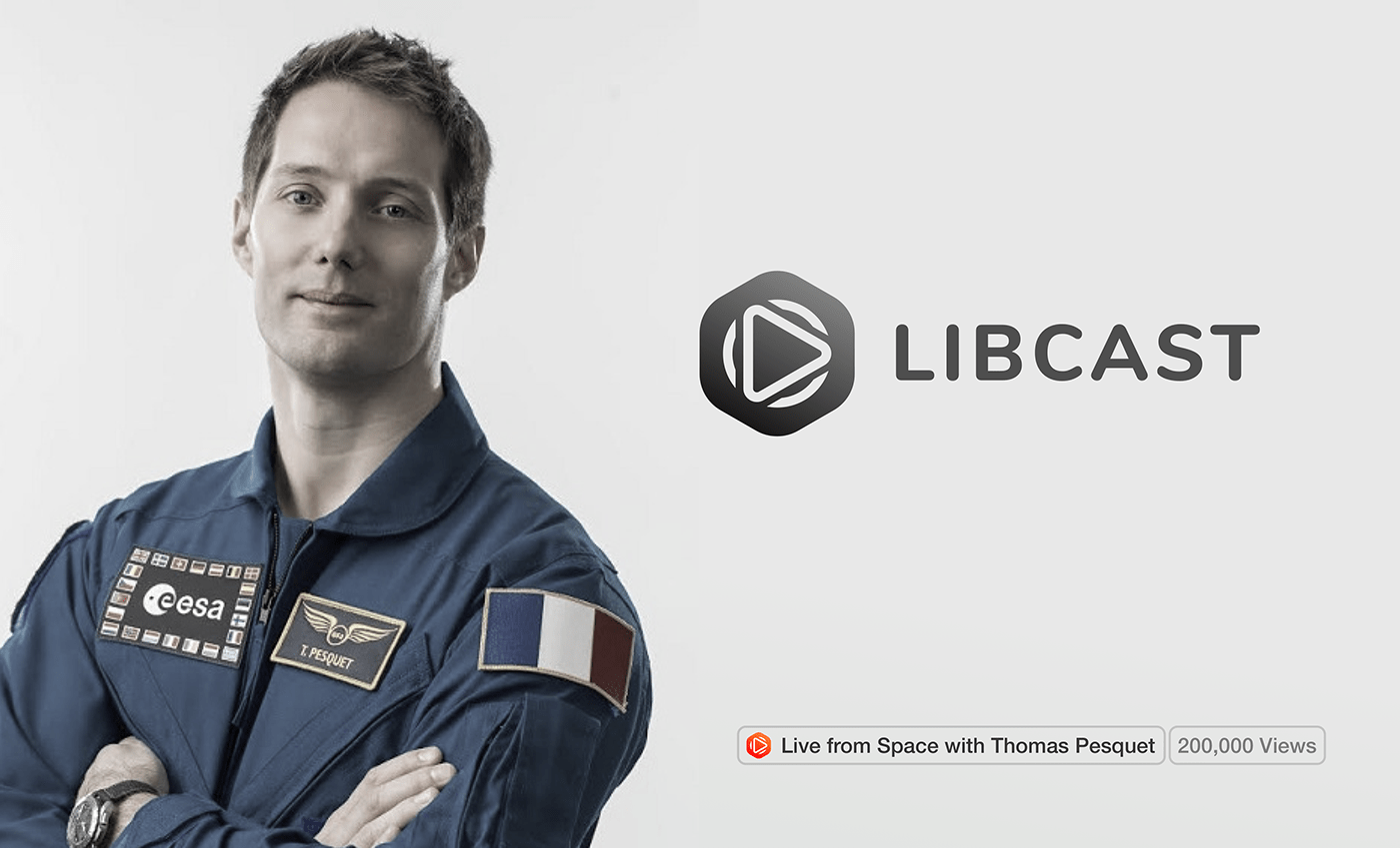 libcast Rebrand logo video player UX design marcello di giovanni gradient redesign brand