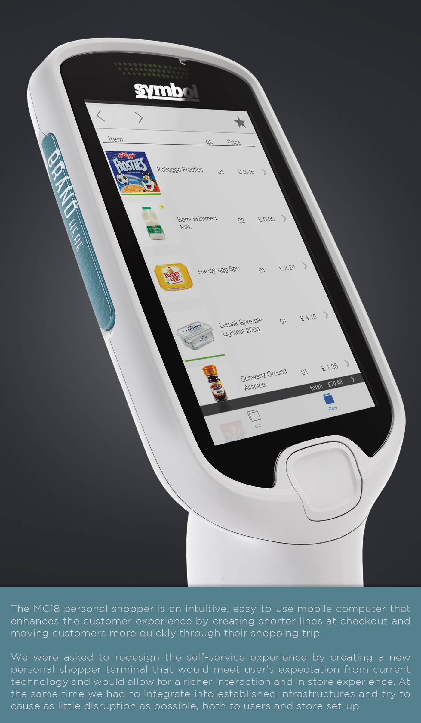 personal shopper handheld device scanner