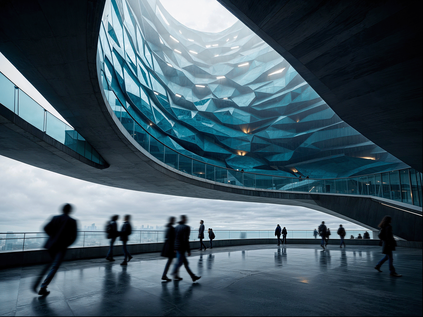 morphosis architectural design architecture conceptual visualization