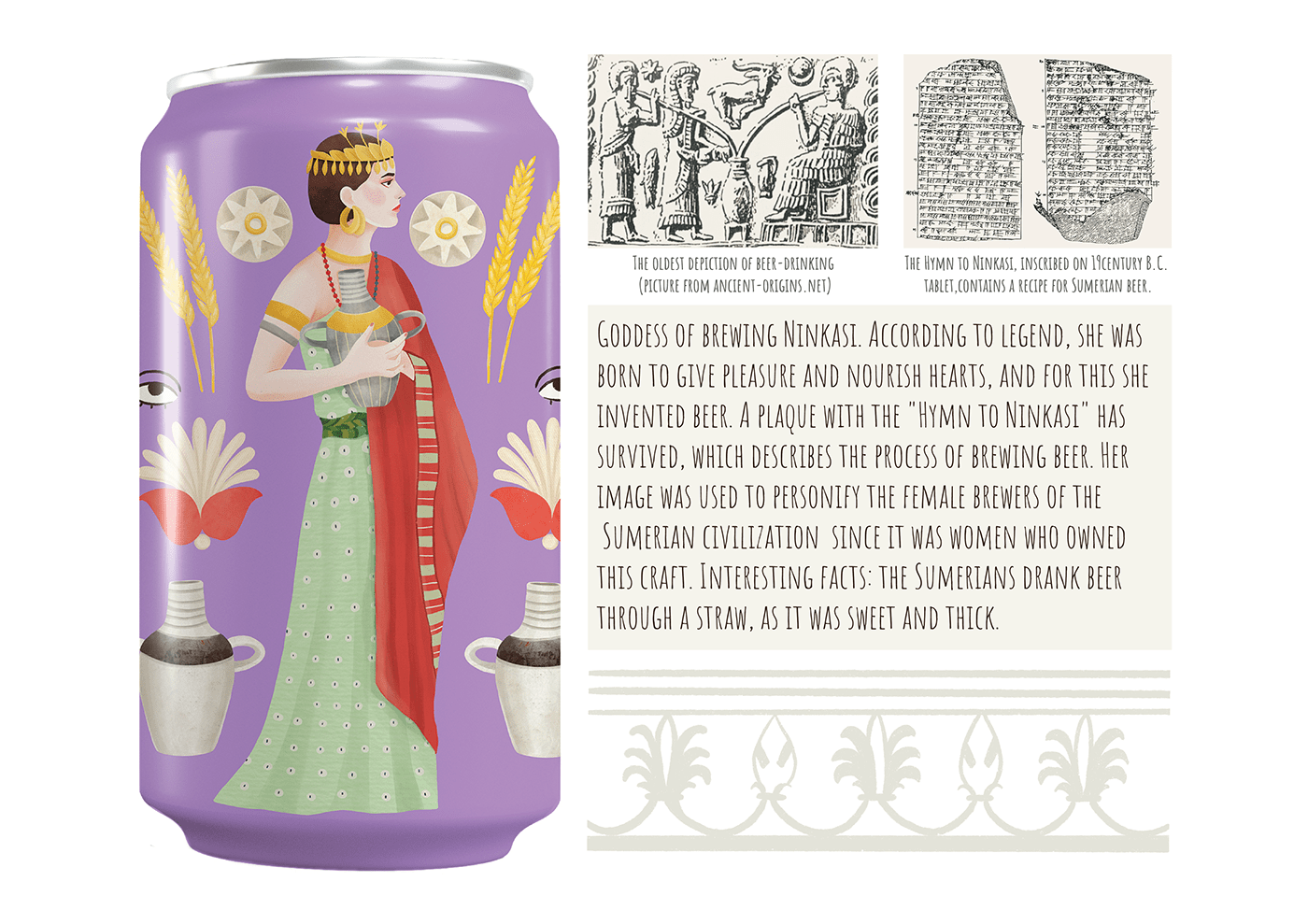 beer beer can branding  Character design  craft beer desigh ILLUSTRATION  Packaging women art
