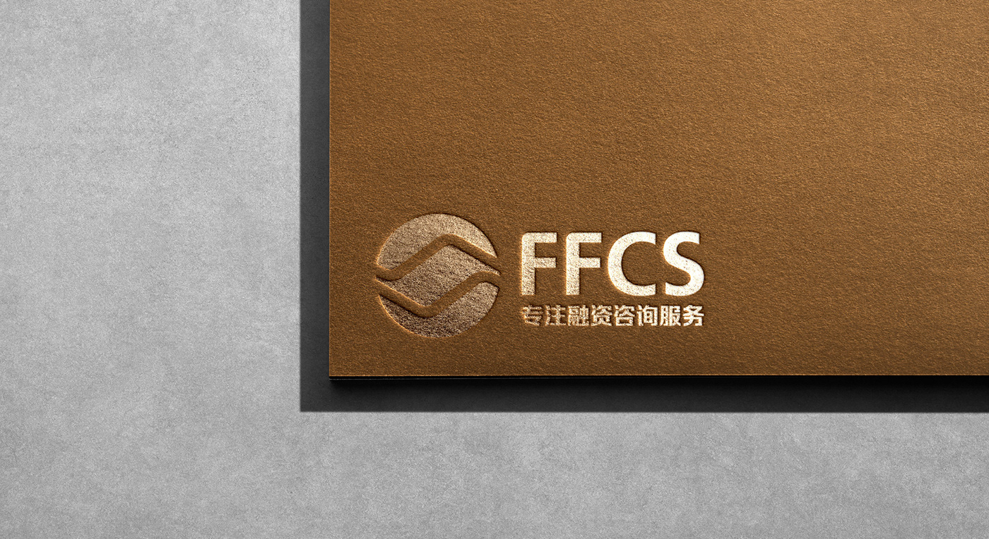 ffcs finance identity Logo Design visual identity