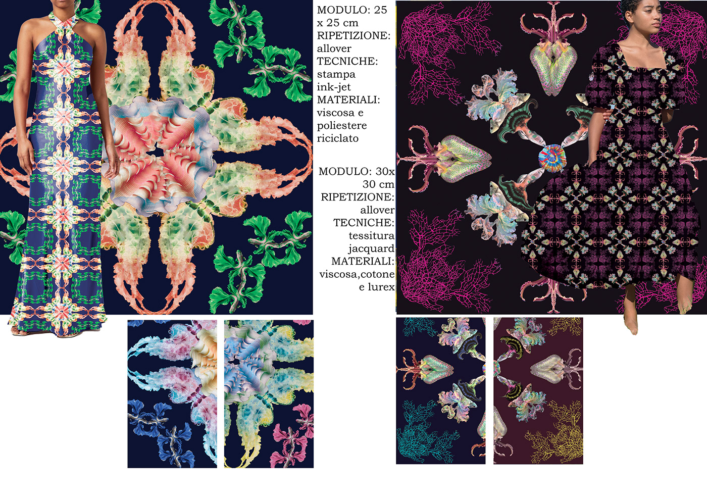 textile design  pattern design  print design  serigrafia moda fashion design inkjet print Maiolica optical illusion screen printing