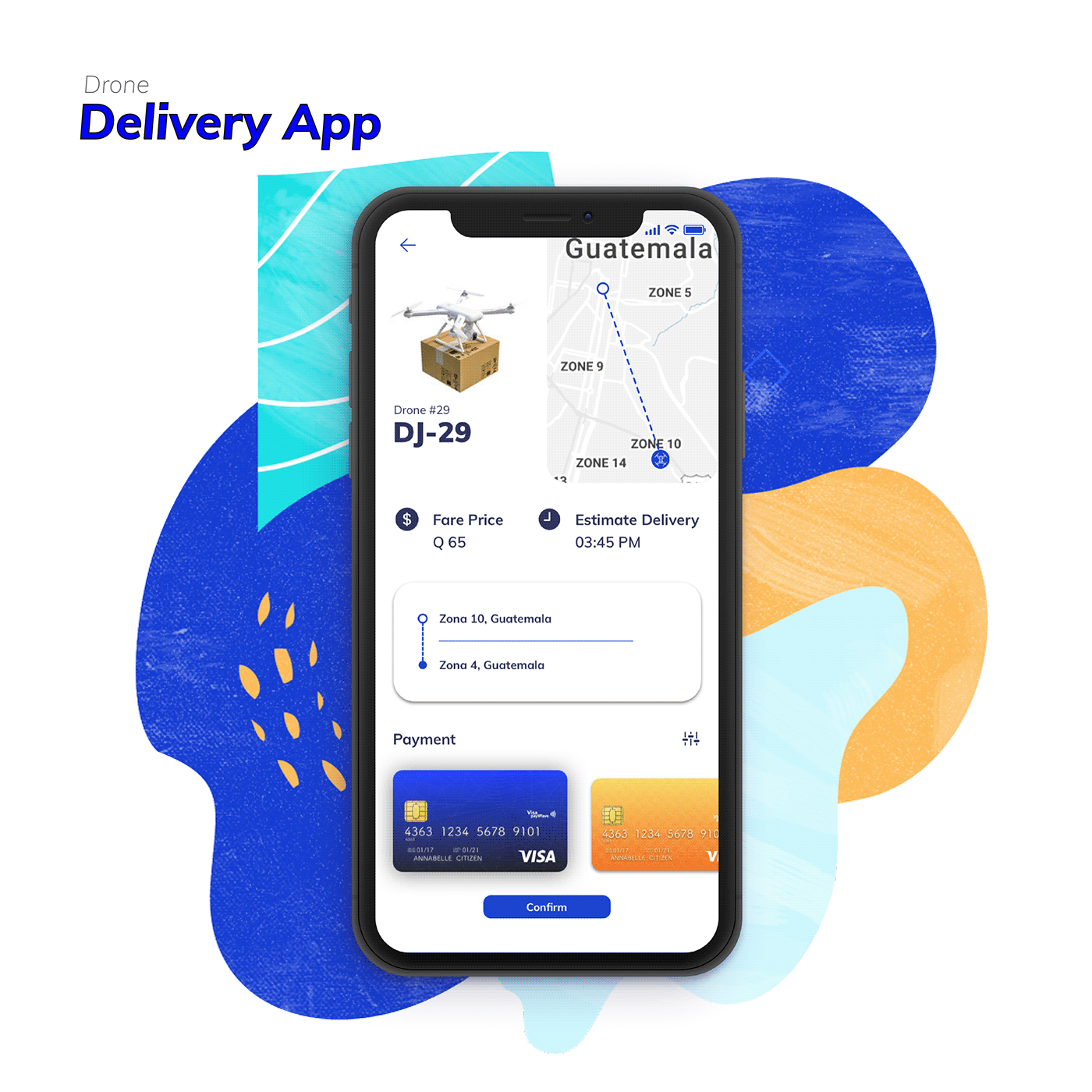 drone delivery app