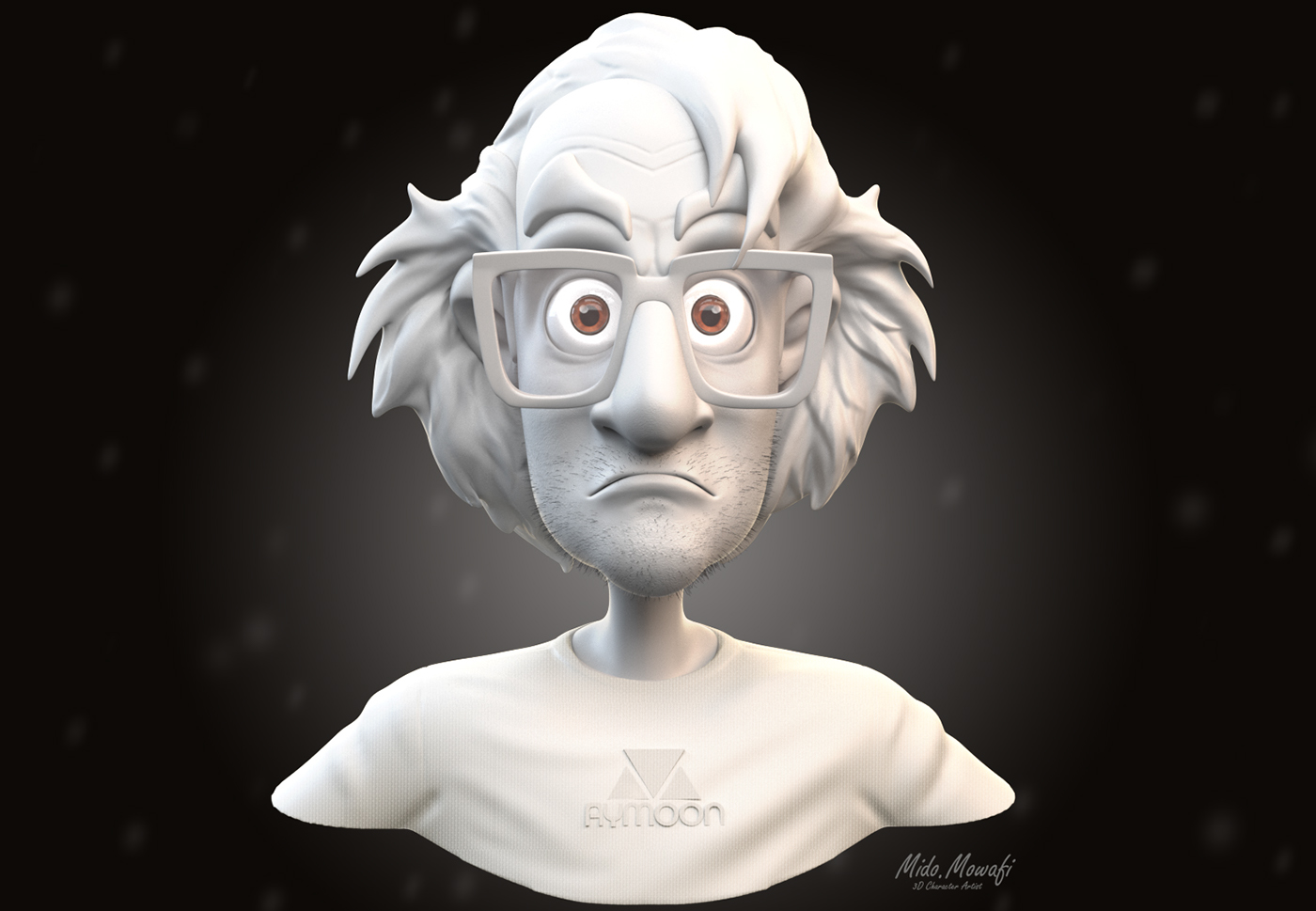 Aymoon Al-Magnoon 2D characters wip Zbrush 3d modeling Character design  sculpting 