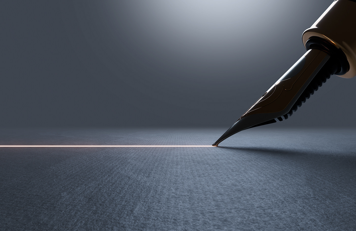 artwork concept Digital Art  Drawing  fountain pen illuminated line lumo neon pen
