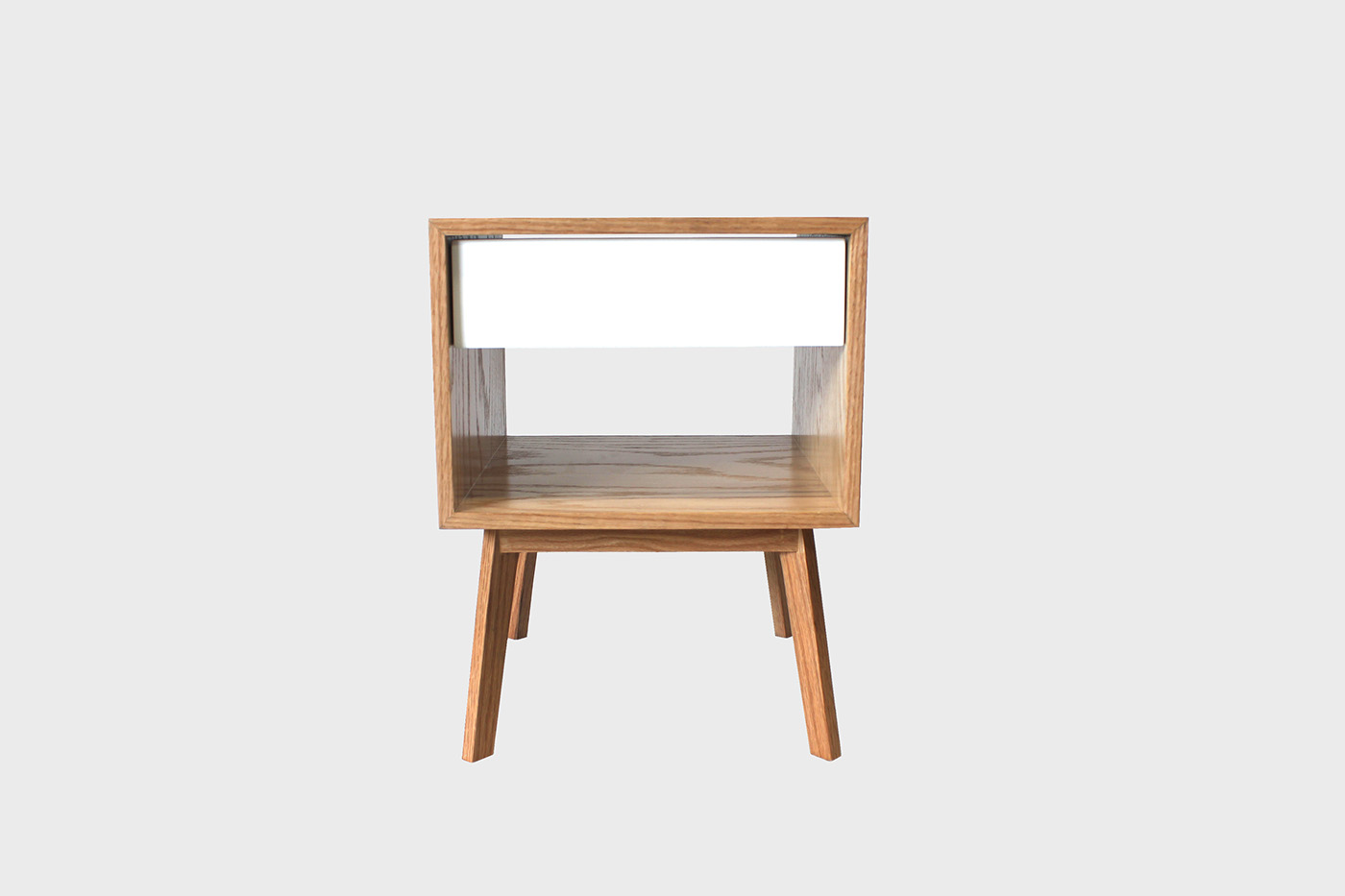 Nightstand wood furniture oak simple