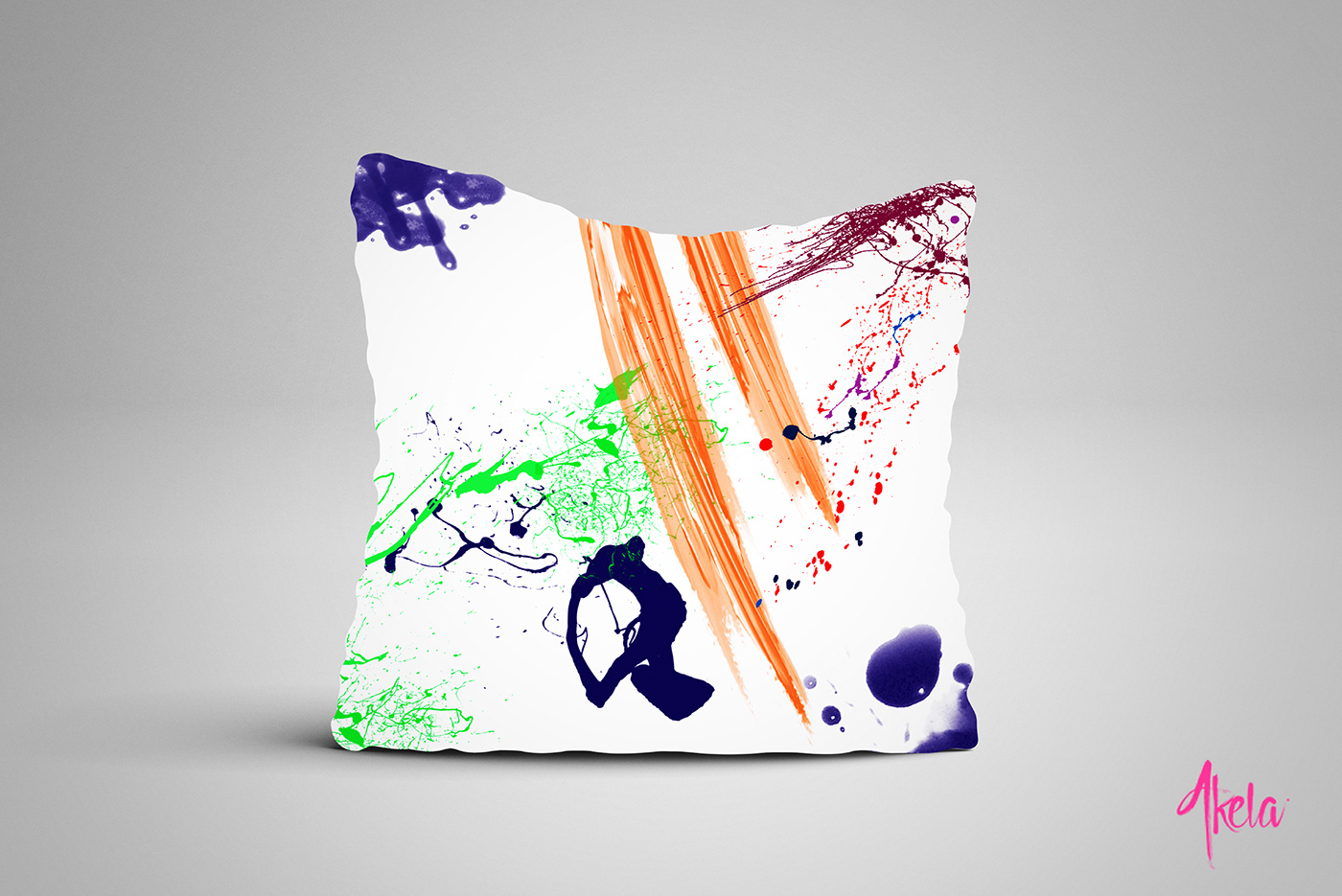 product paint brush canvas wallpaper bag art happy colors cushion