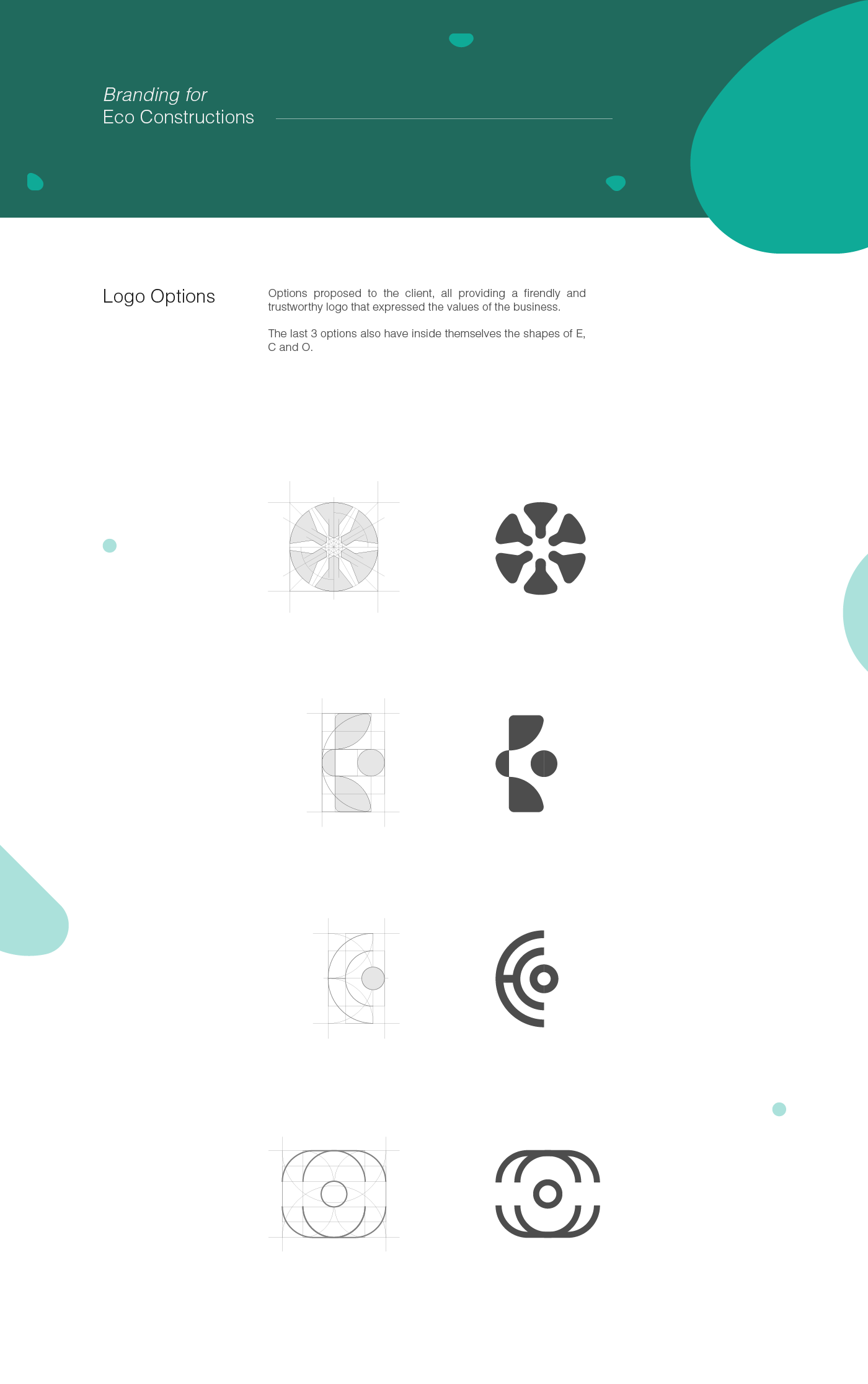 brand branding  Canada construction design eco geometry logo milan typography  